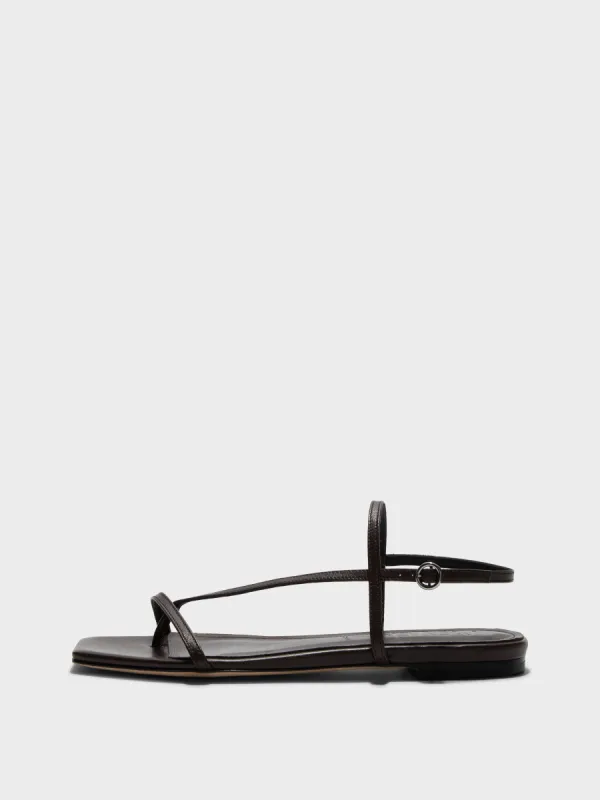Ella Leather Toe-Post Sandals sold by Aeyde