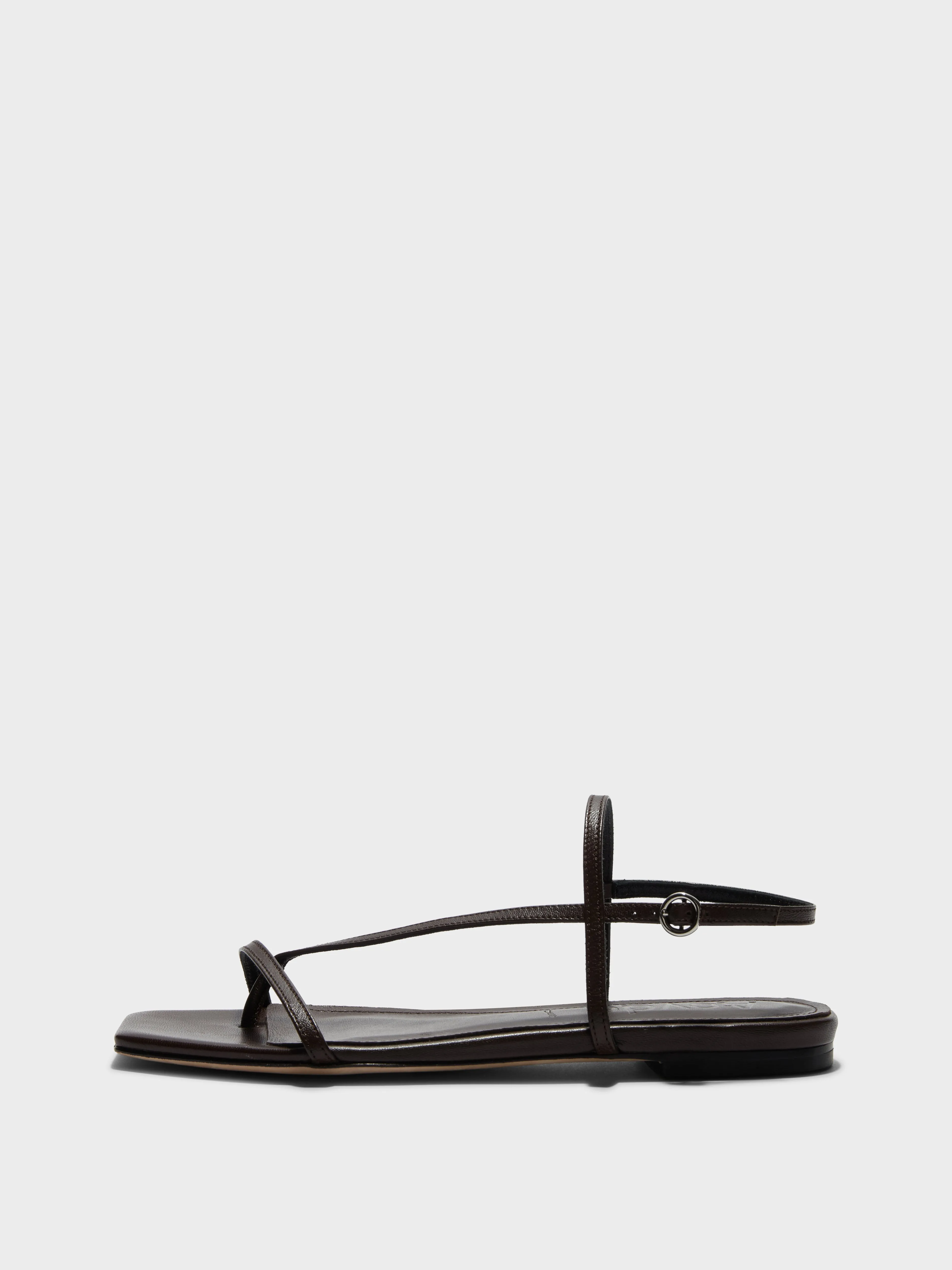 Ella Leather Toe-Post Sandals sold by Aeyde