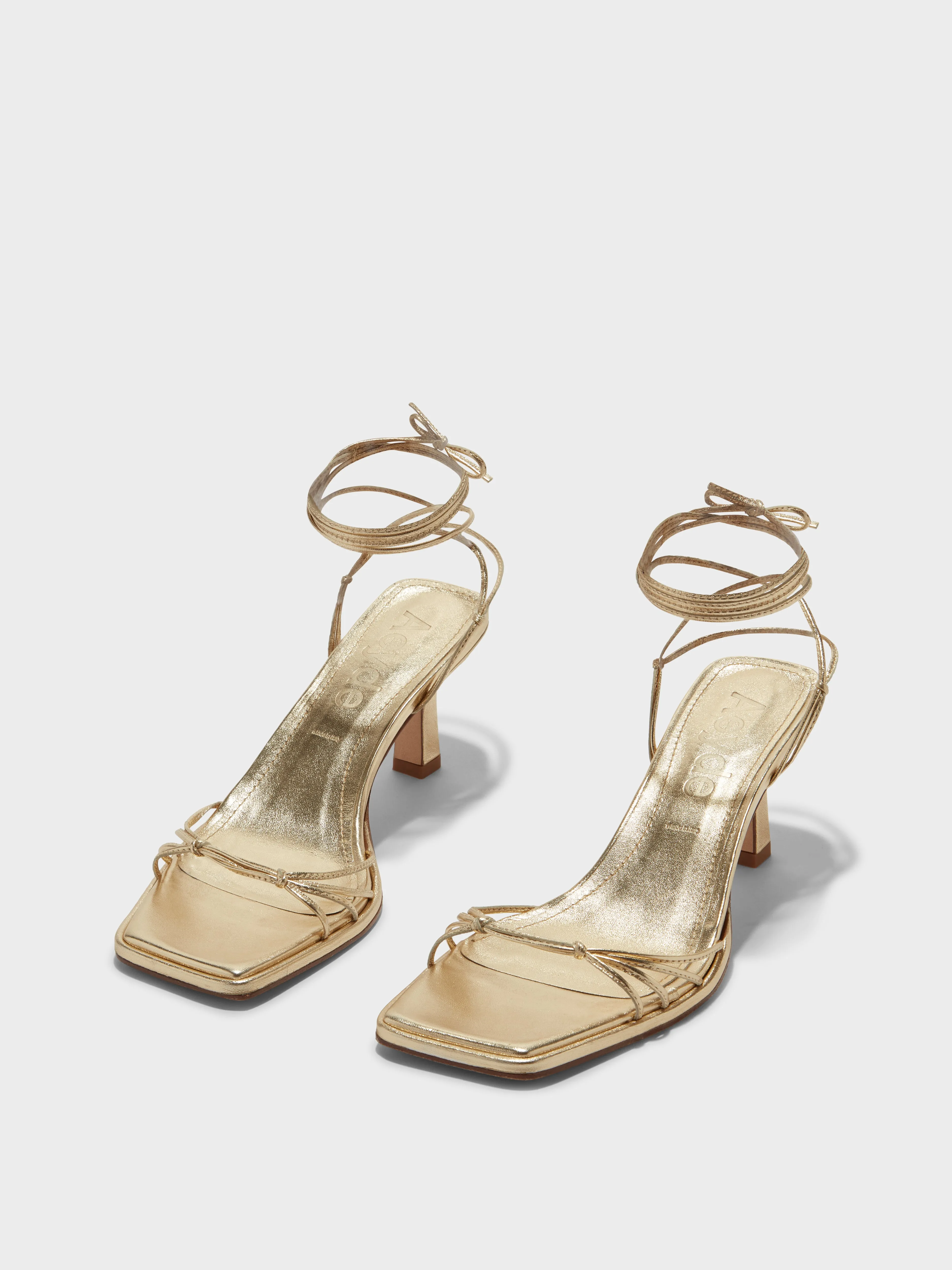 Roda Leather Lace-Up Sandals sold by Aeyde product image thumbnail 2