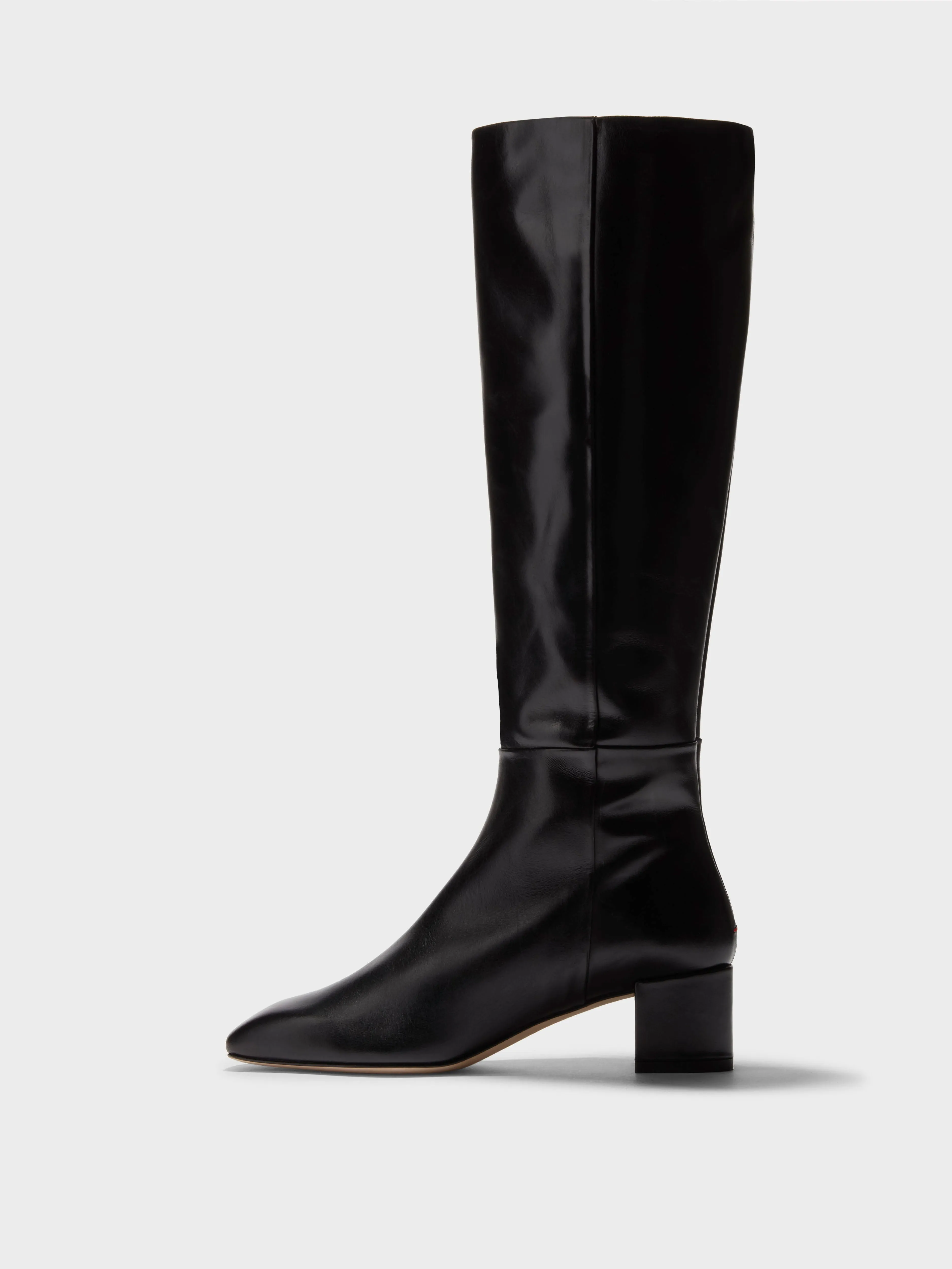 Laura Leather Knee-High Boots sold by Aeyde