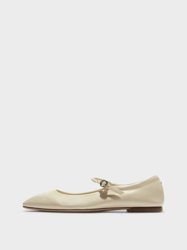 Uma Leather Mary-Jane Flats sold by Aeyde