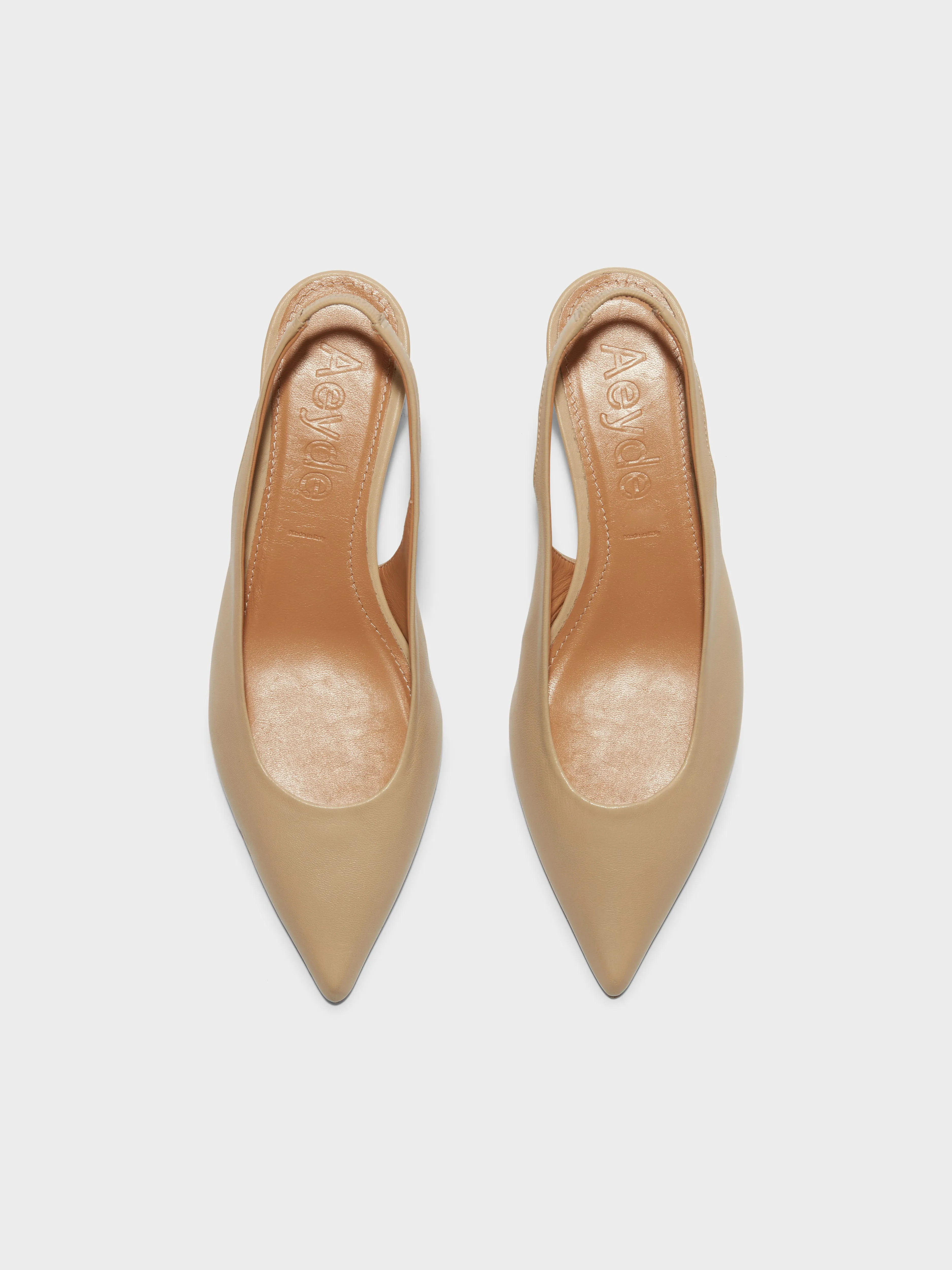 Valerie Leather Slingback Pumps sold by Aeyde product image thumbnail 5