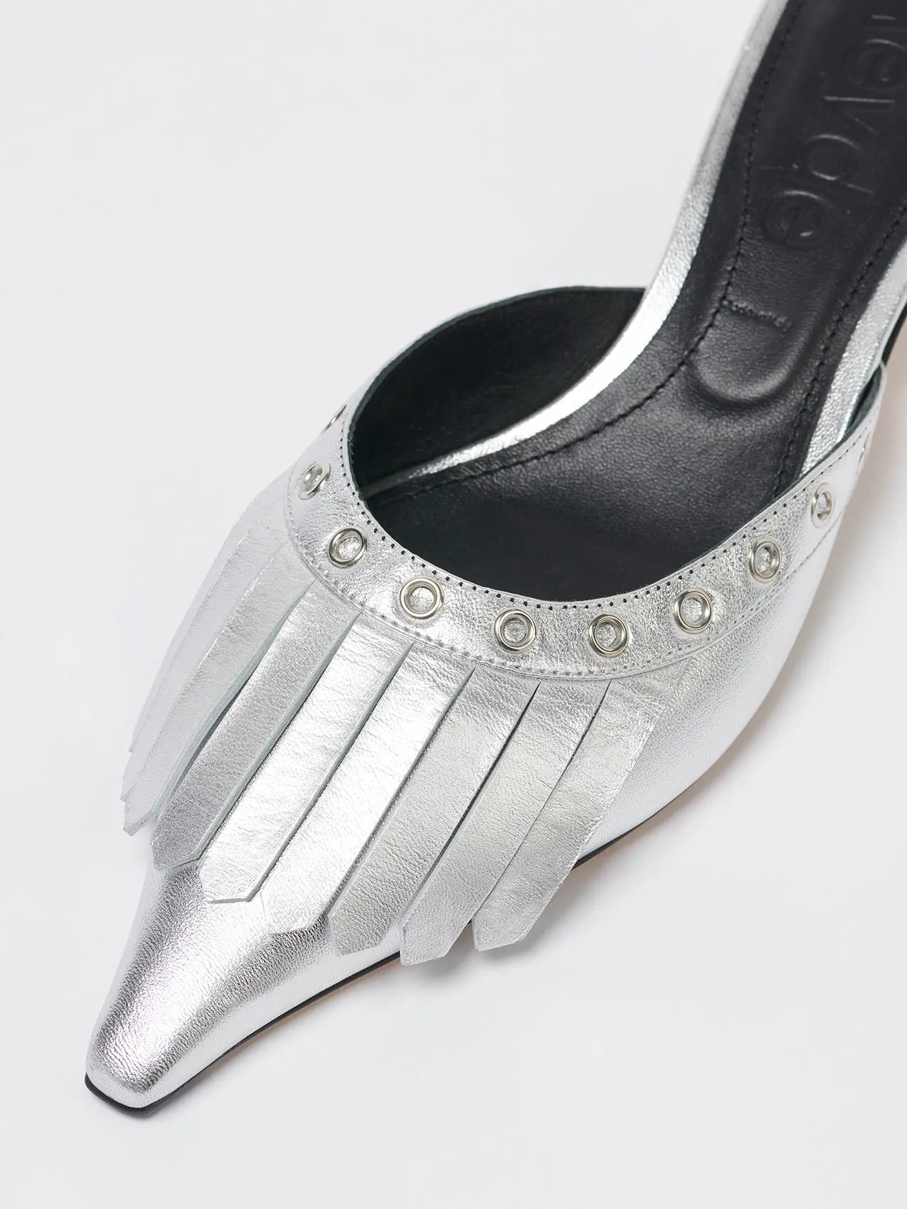 Tania Silver Nappa sold by Aeyde product image thumbnail 3