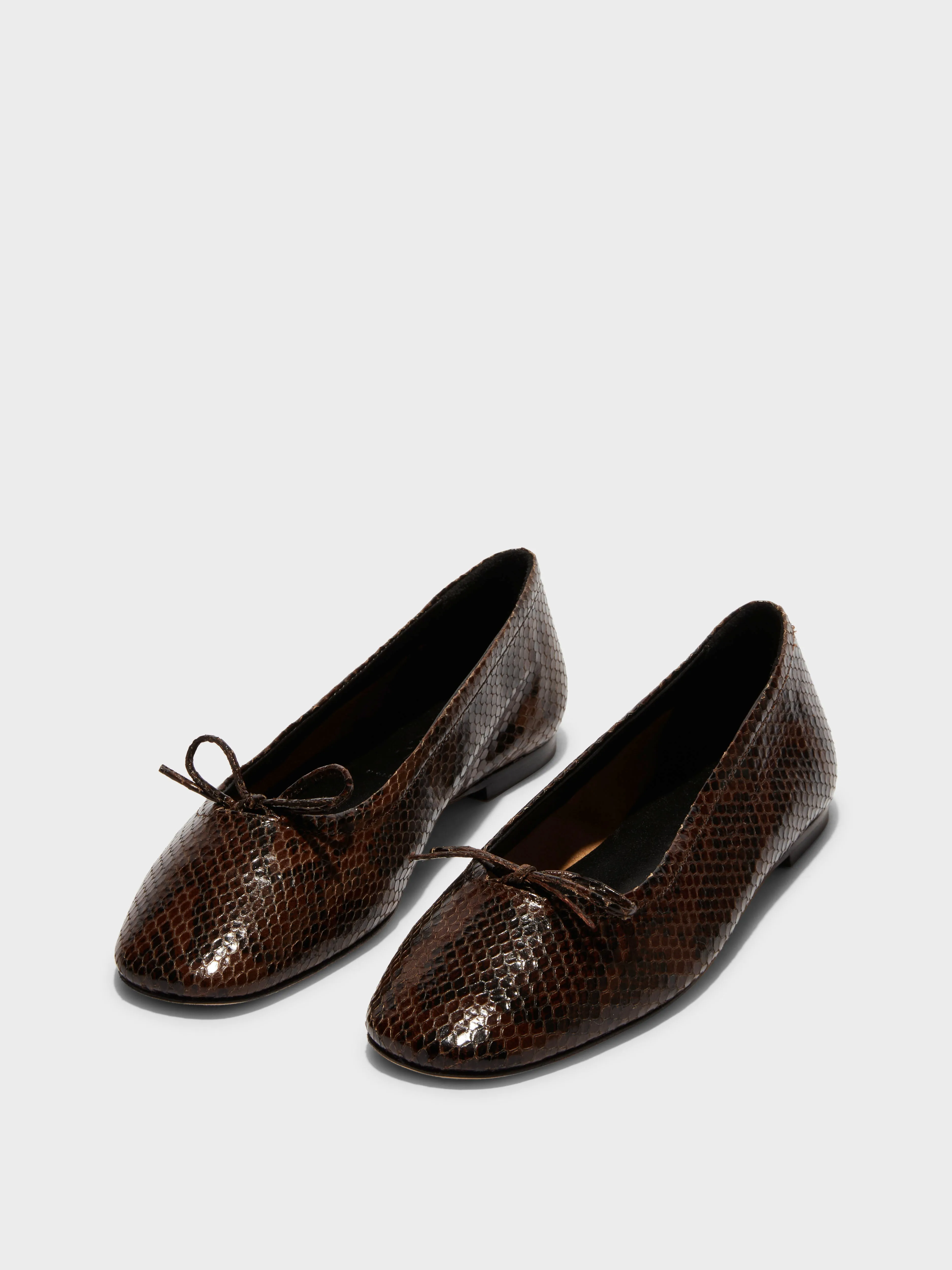 Delfina Leather Ballet Flats sold by Aeyde product image thumbnail 2