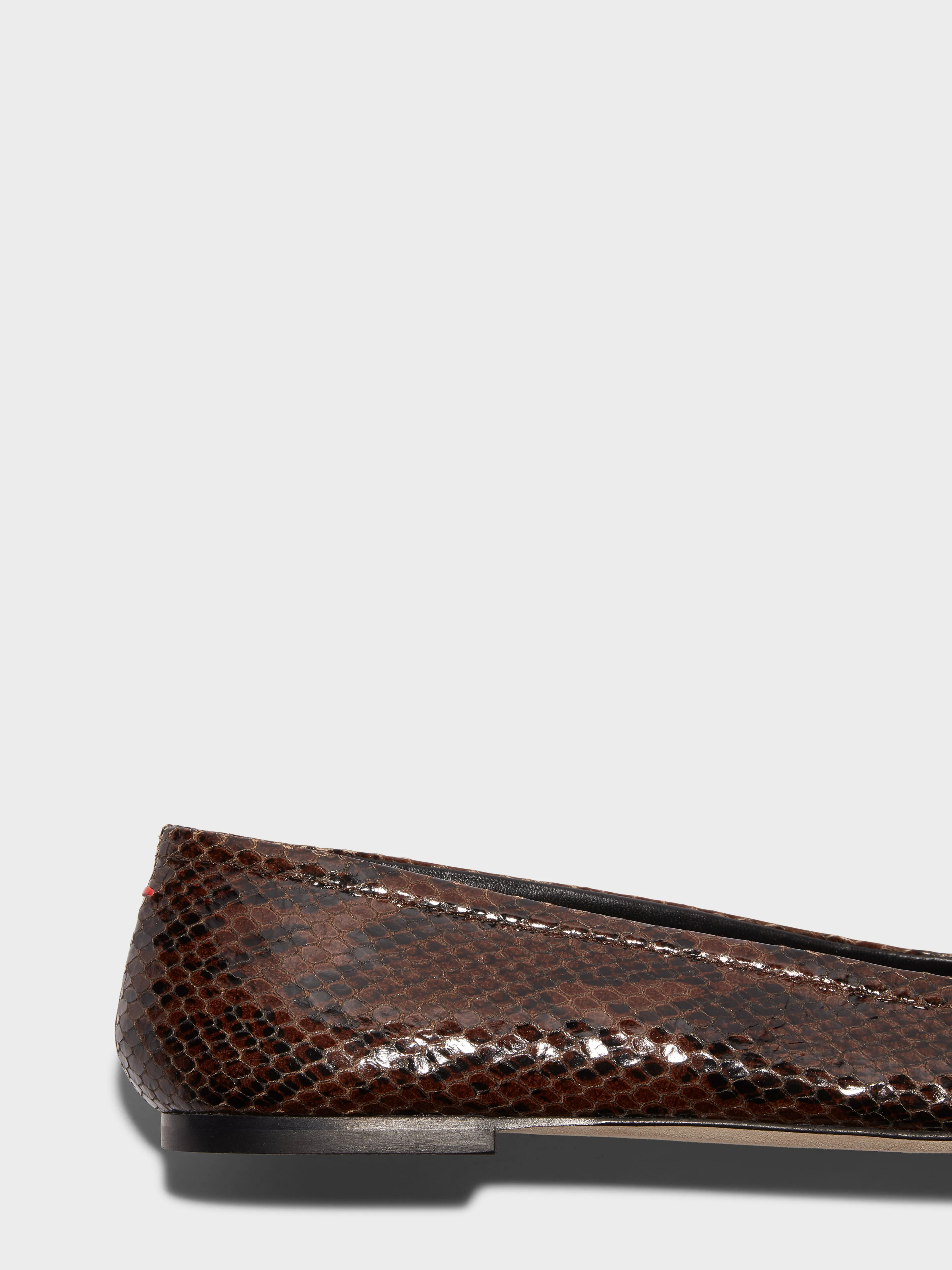 Delfina Leather Ballet Flats sold by Aeyde product image thumbnail 4