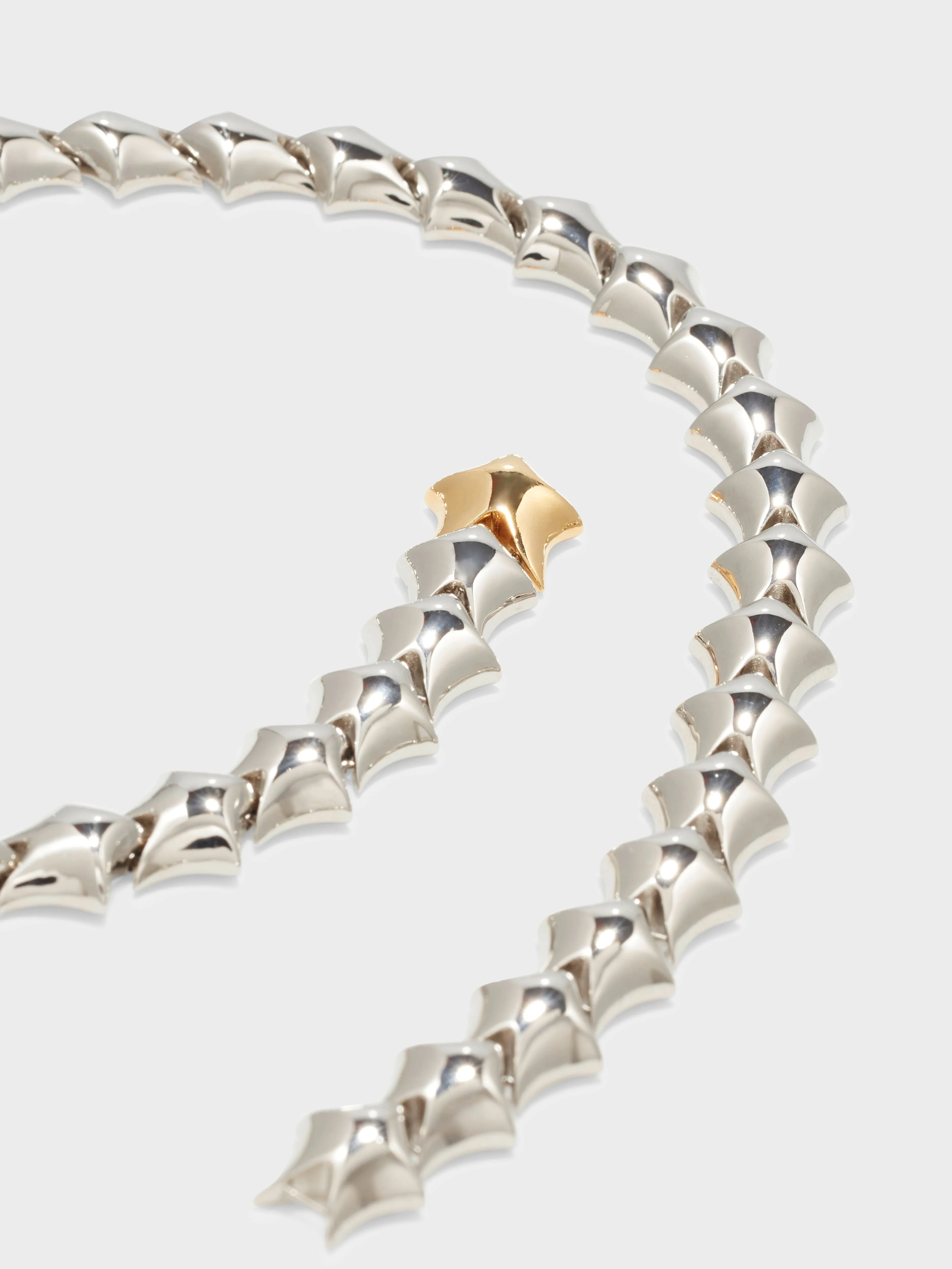 Banks Palladium-Plated Necklace sold by Aeyde product image thumbnail 3
