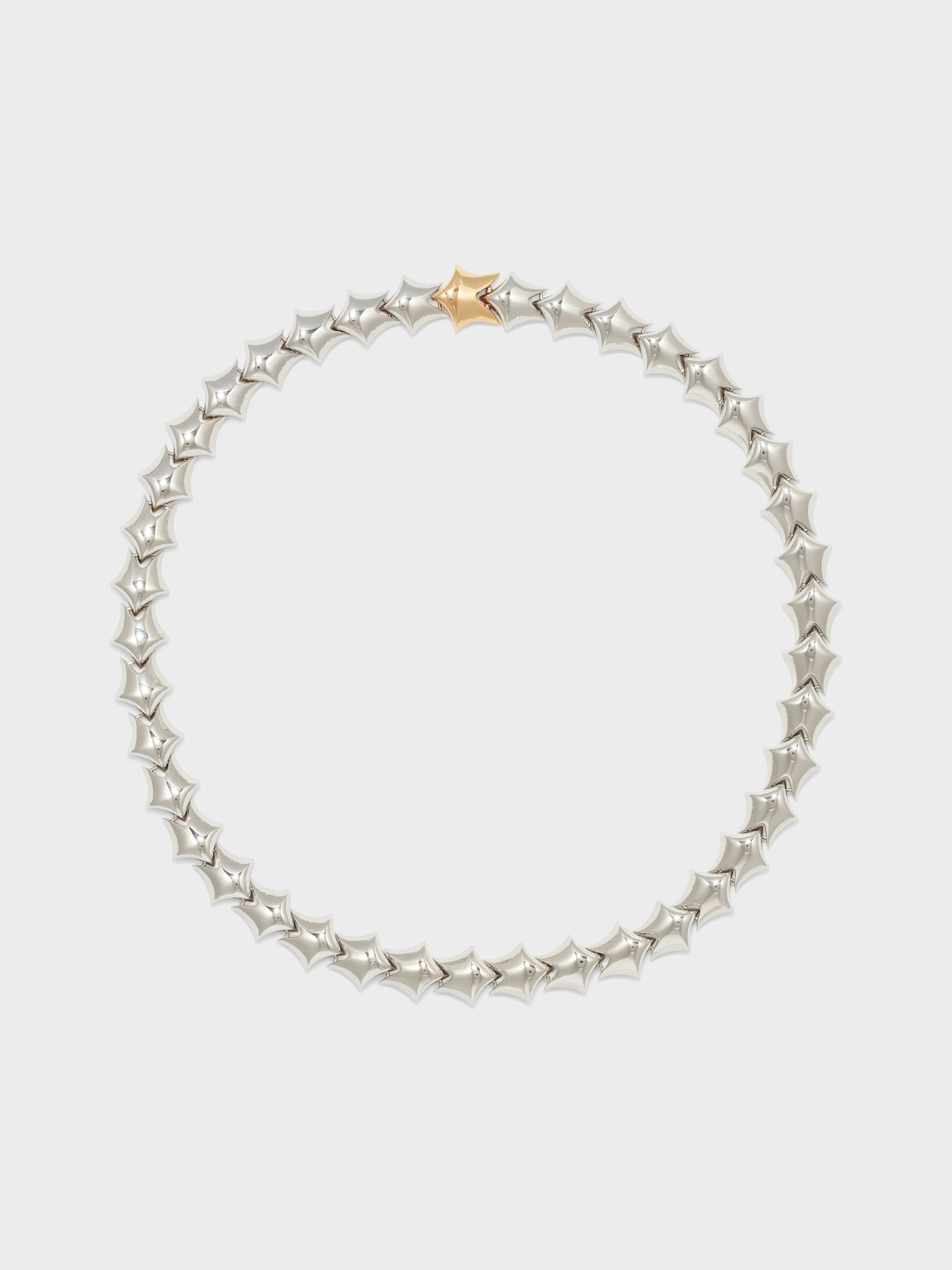 Banks Palladium-Plated Necklace sold by Aeyde