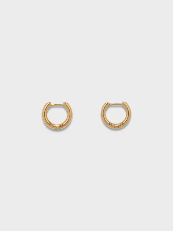 Elliot 18kt Gold-Plated Hoop Earrings sold by Aeyde