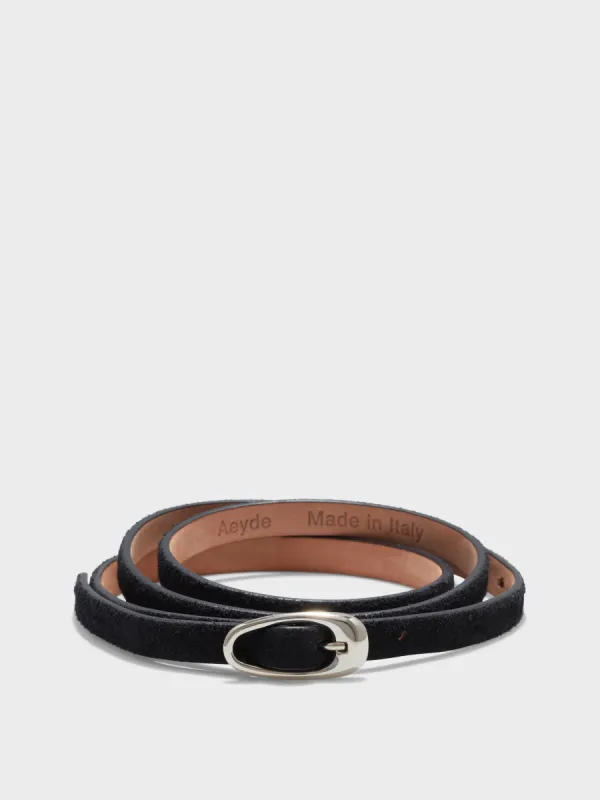 Elby Suede Belt sold by Aeyde