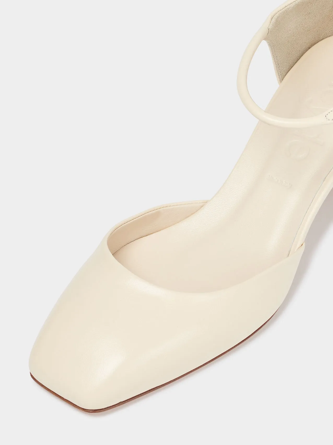 Magda Leather Mary-Jane Pumps sold by Aeyde product image thumbnail 3