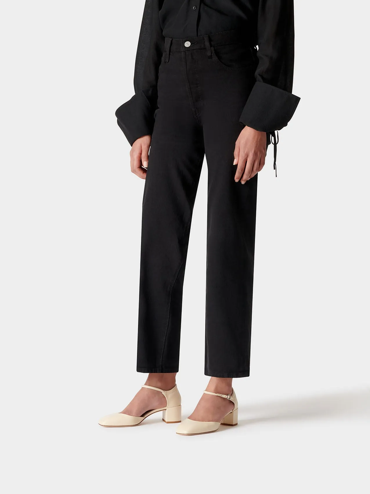 Magda Leather Mary-Jane Pumps sold by Aeyde product image thumbnail 5