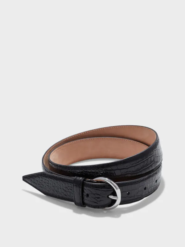 Remi Leather Belt sold by Aeyde