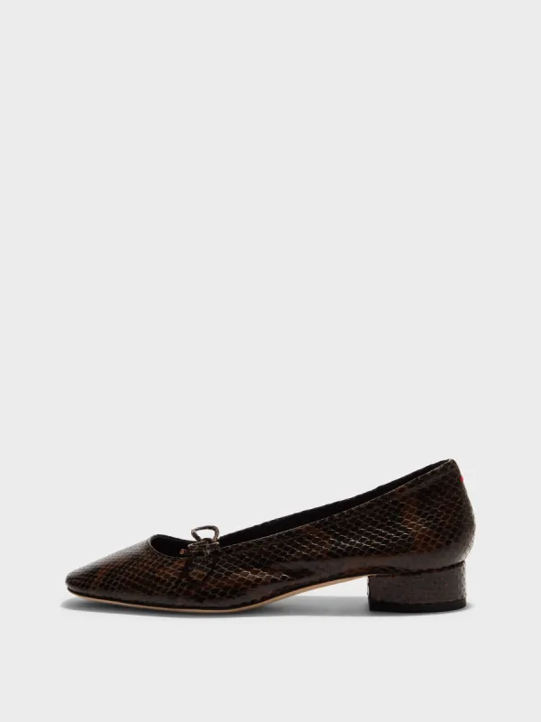 Darya Leather Ballet Flats made by Aeyde