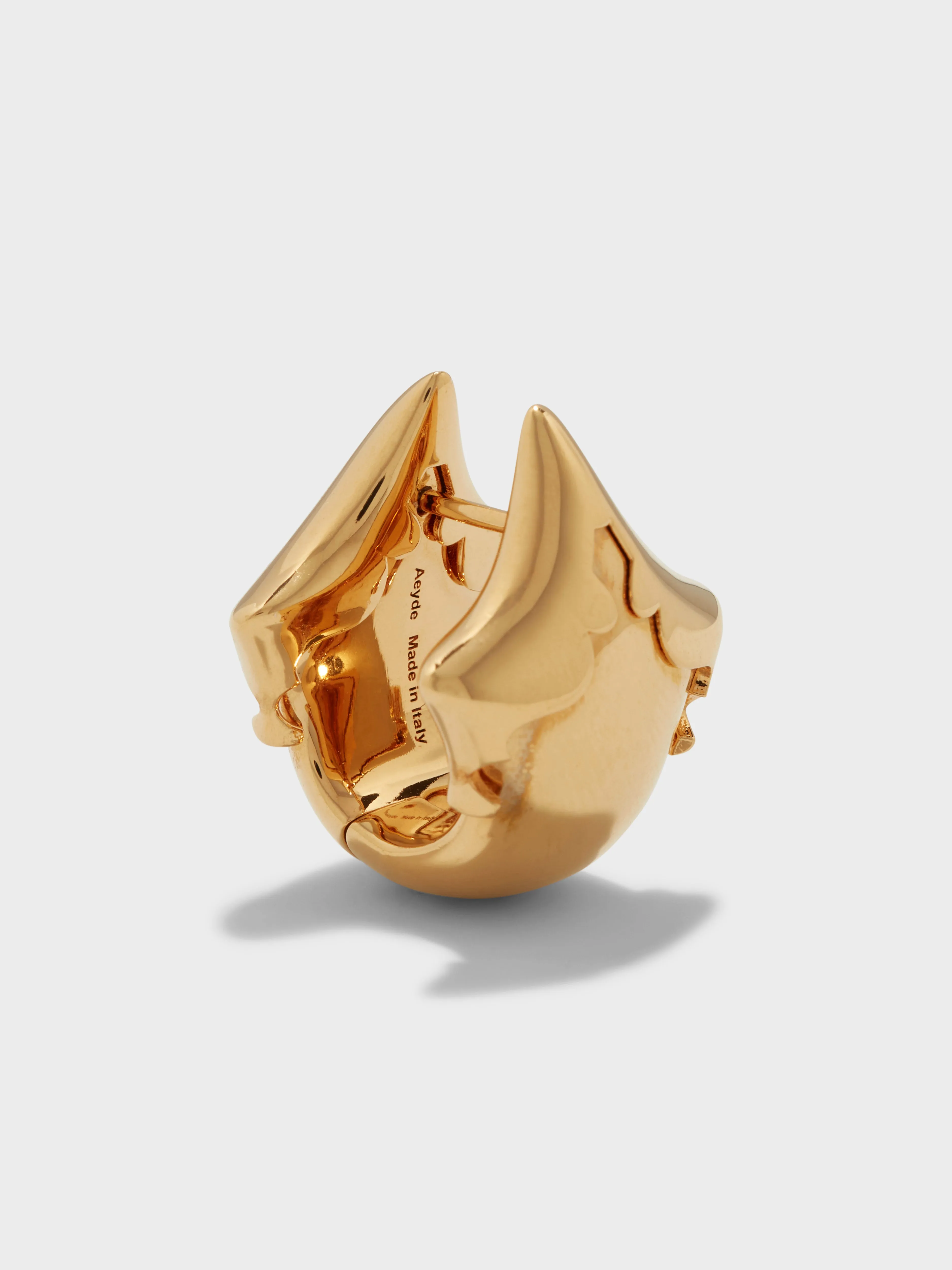 August 18kt Gold-Plated Earrings sold by Aeyde product image thumbnail 3