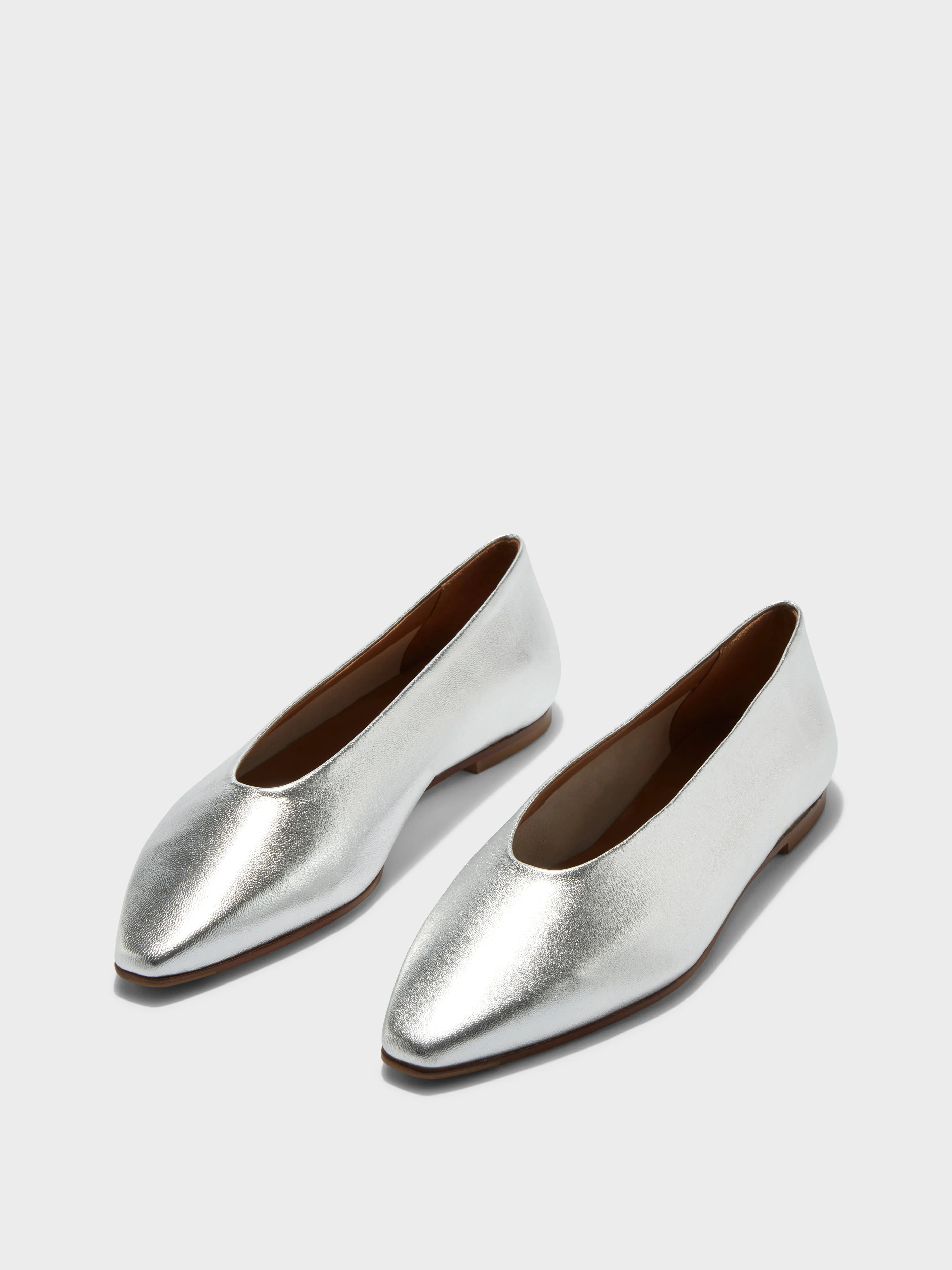 Betty Leather Square-Toe Ballet Flats sold by Aeyde product image thumbnail 2