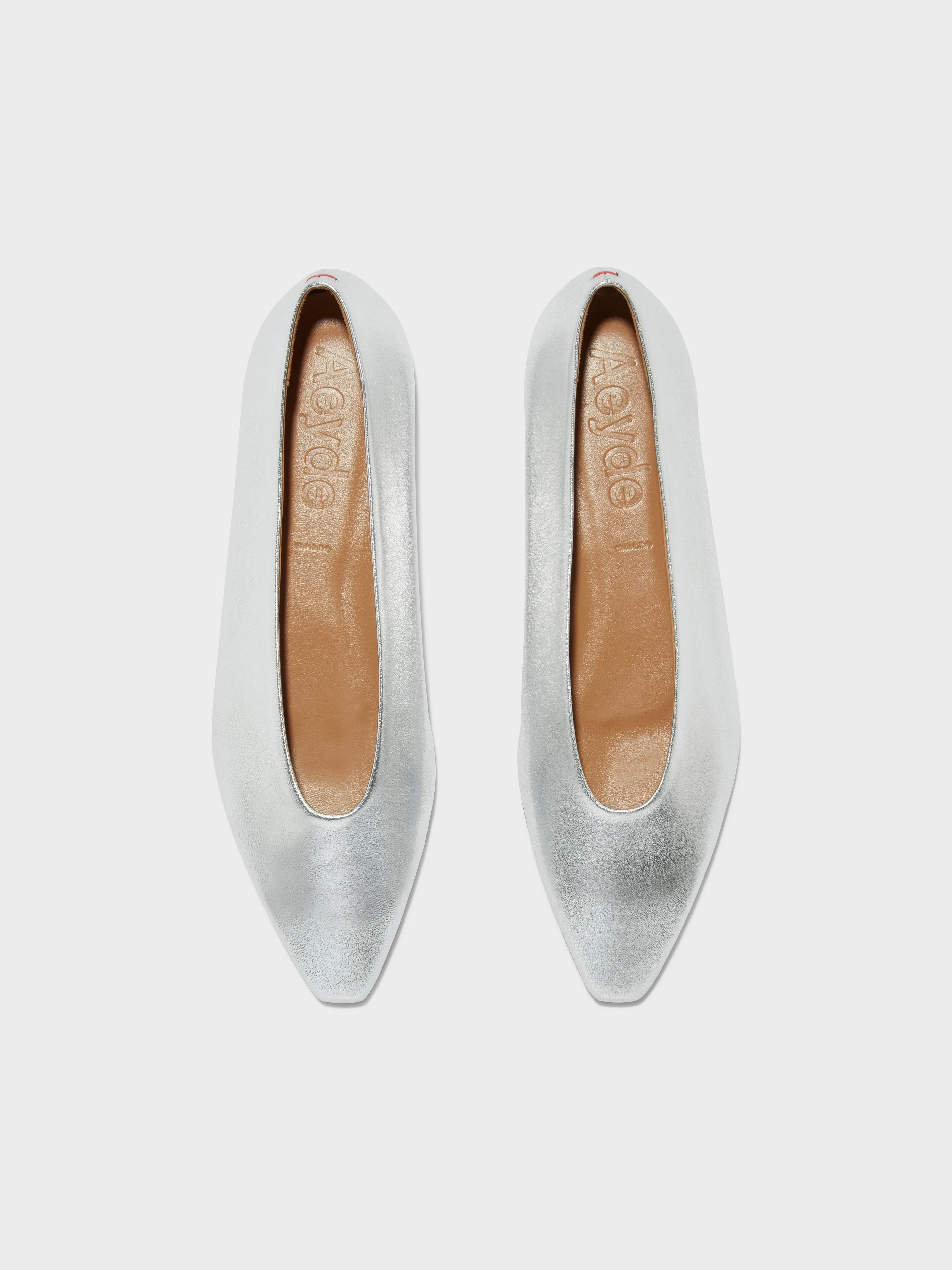 Betty Leather Square-Toe Ballet Flats sold by Aeyde product image thumbnail 5