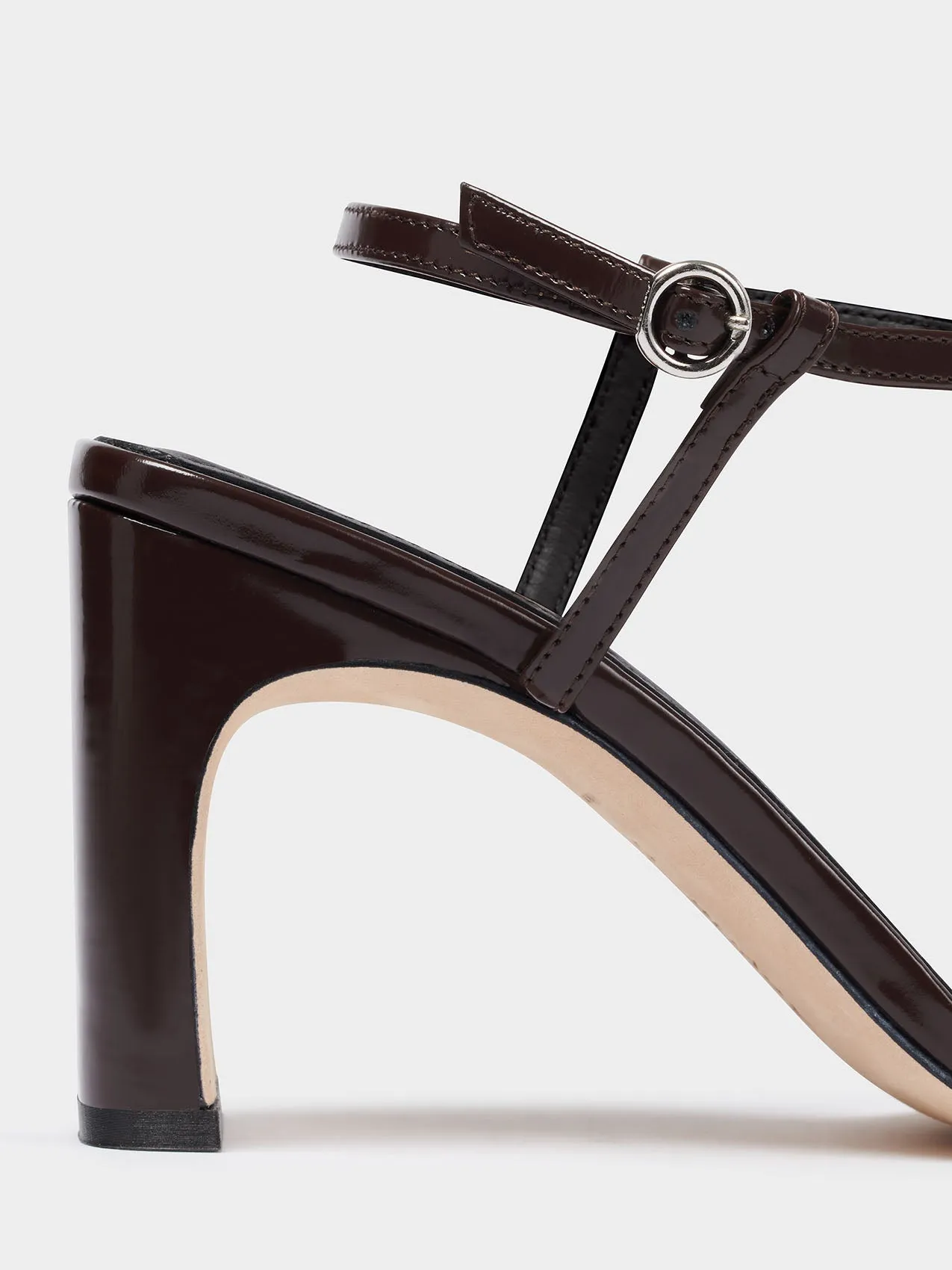 Hilma Leather T-Bar Sandals sold by Aeyde product image thumbnail 3