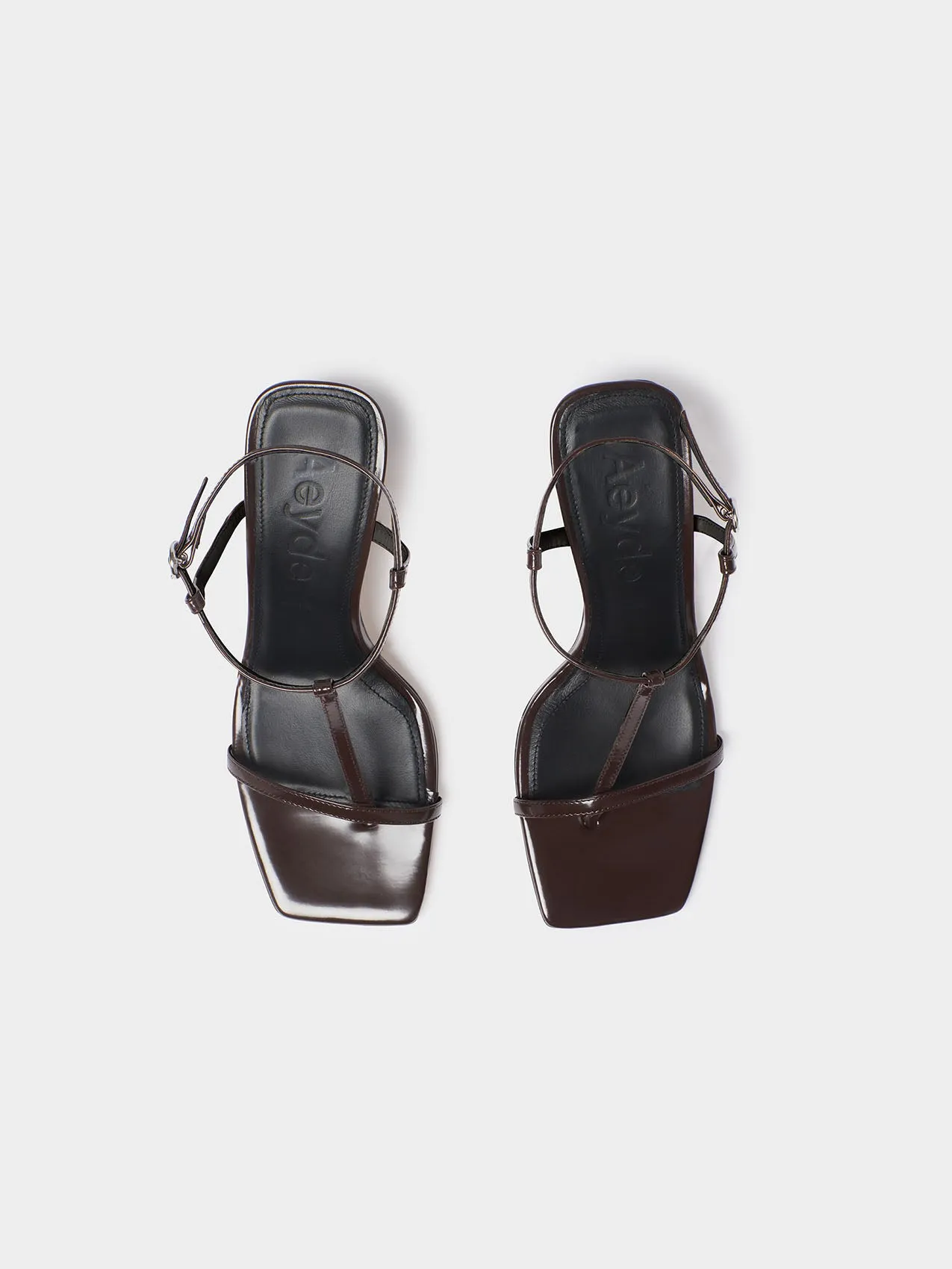 Hilma Leather T-Bar Sandals sold by Aeyde product image thumbnail 4