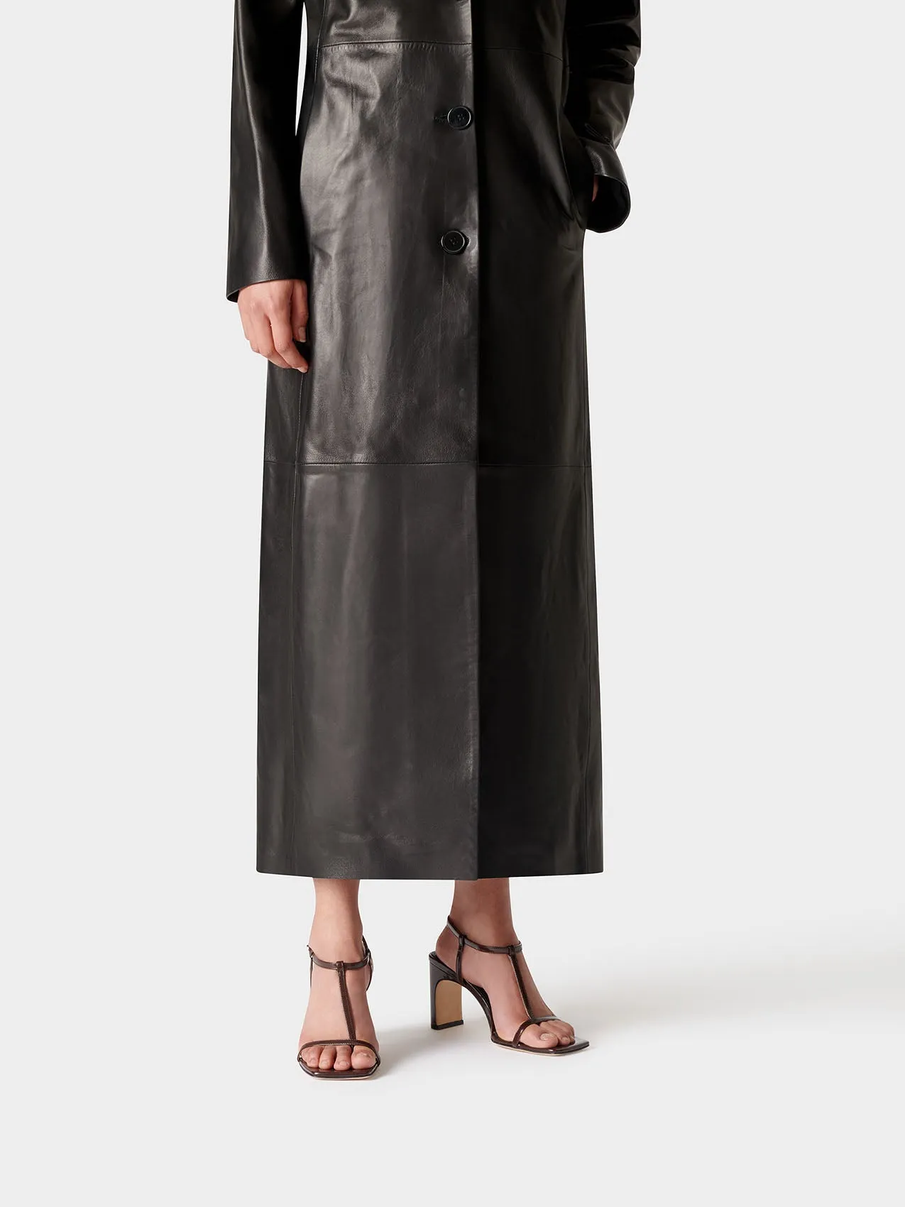 Hilma Leather T-Bar Sandals sold by Aeyde product image thumbnail 5
