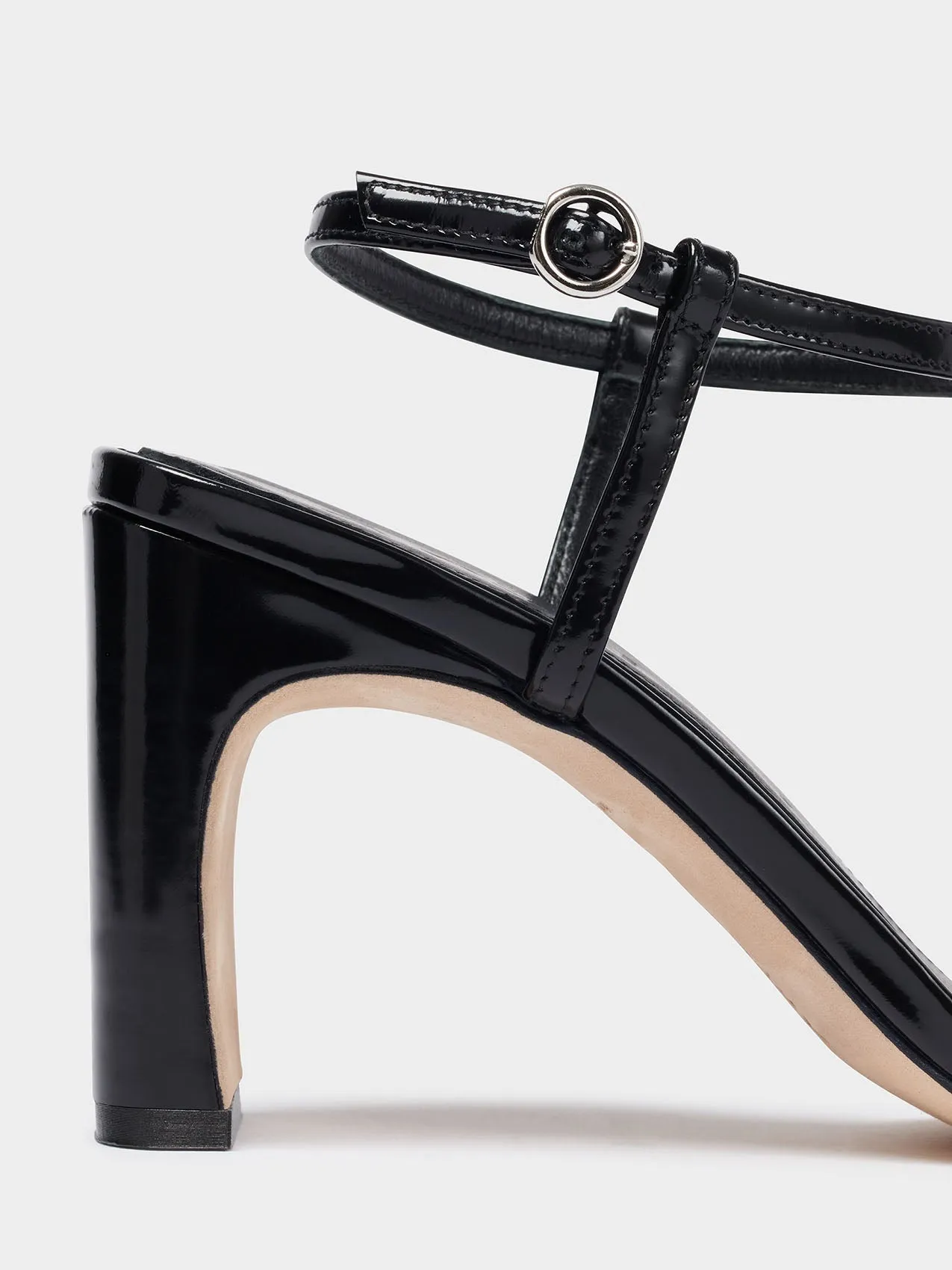 Hilma Leather T-Bar Sandals sold by Aeyde product image thumbnail 3