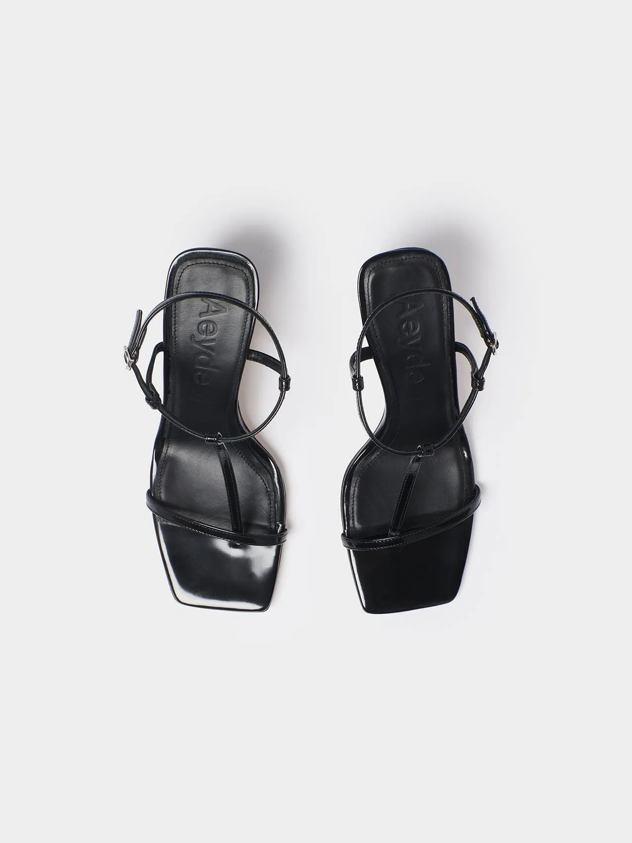 Hilma Leather T-Bar Sandals sold by Aeyde product image thumbnail 4