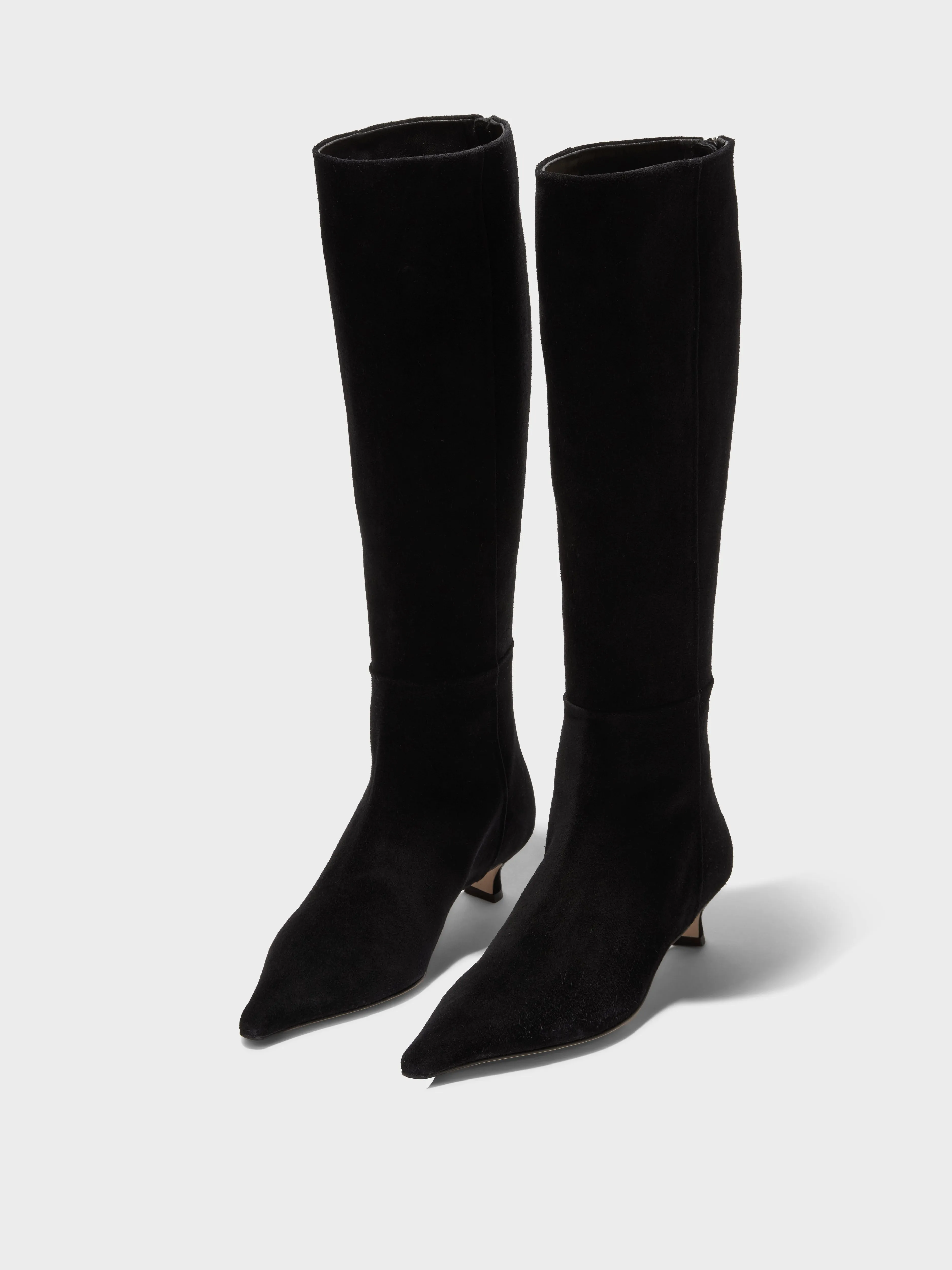 Zazie Suede Knee-High Boots sold by Aeyde product image thumbnail 2