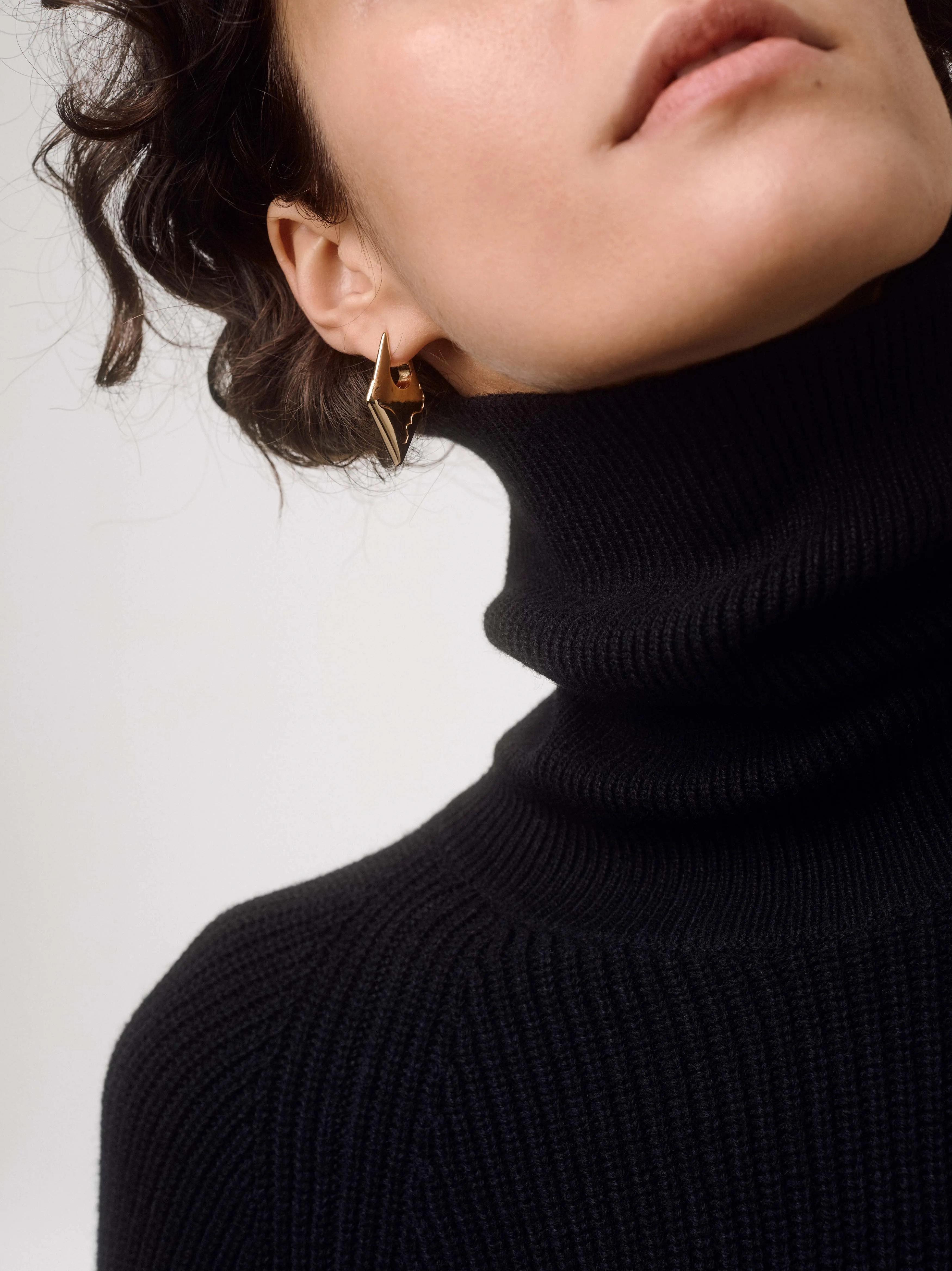 Priscilla 18kt Gold-Plated Earrings sold by Aeyde product image thumbnail 4