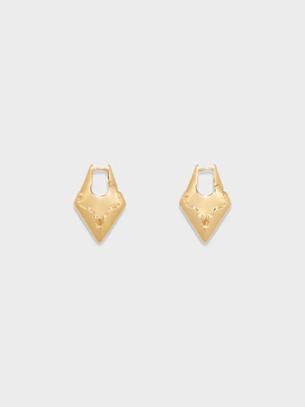 Priscilla 18kt Gold-Plated Earrings sold by Aeyde