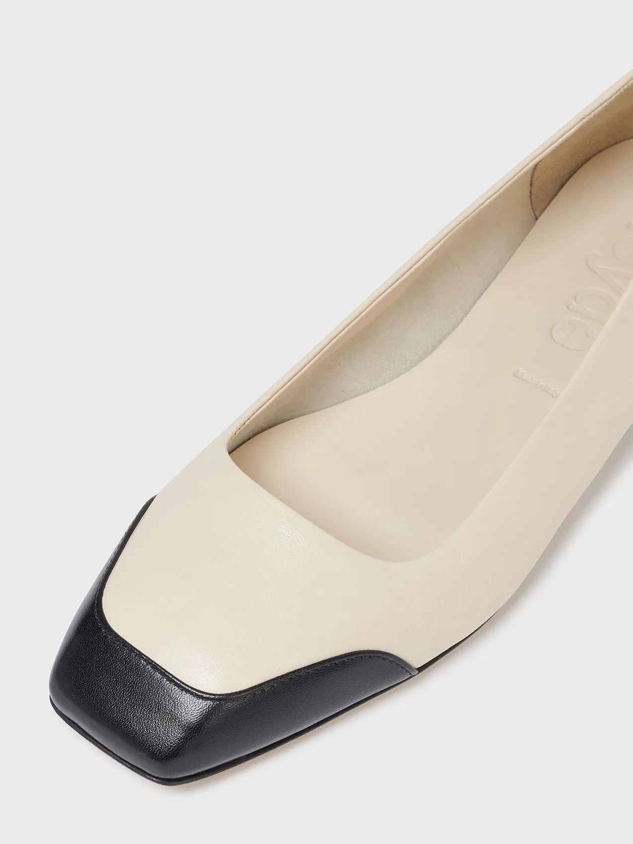 Iris Leather and Patent Ballet Flats sold by Aeyde product image thumbnail 3