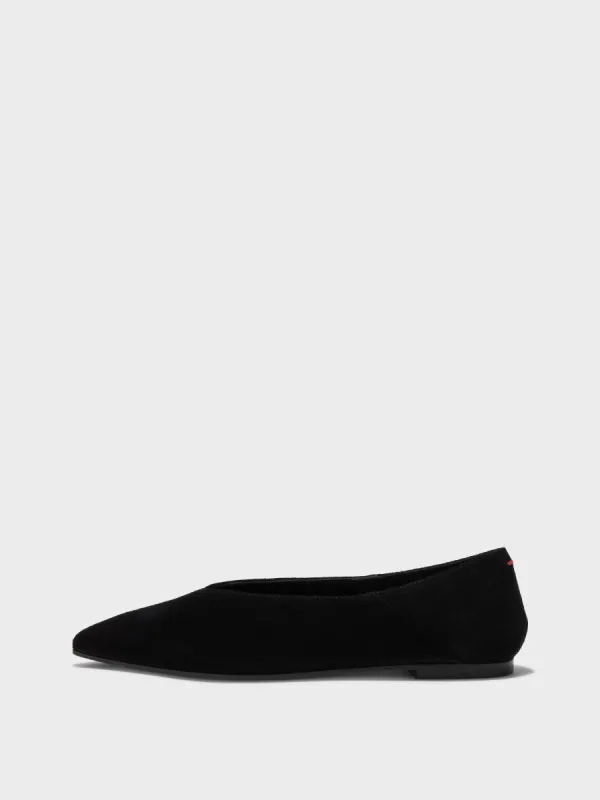 Moa Suede Ballet Flats sold by Aeyde