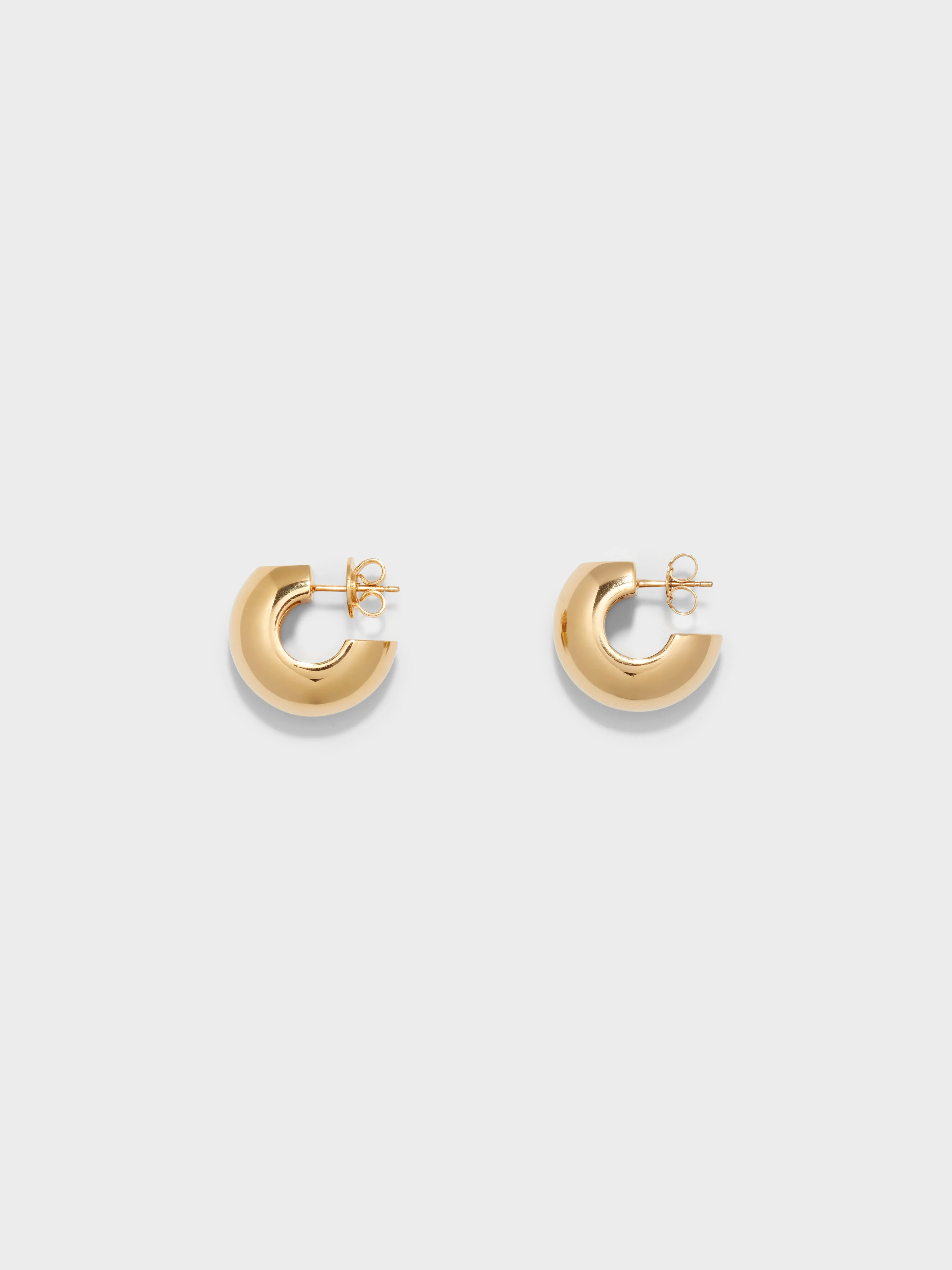 Alma Medium 18kt Gold-Plated Earrings sold by Aeyde