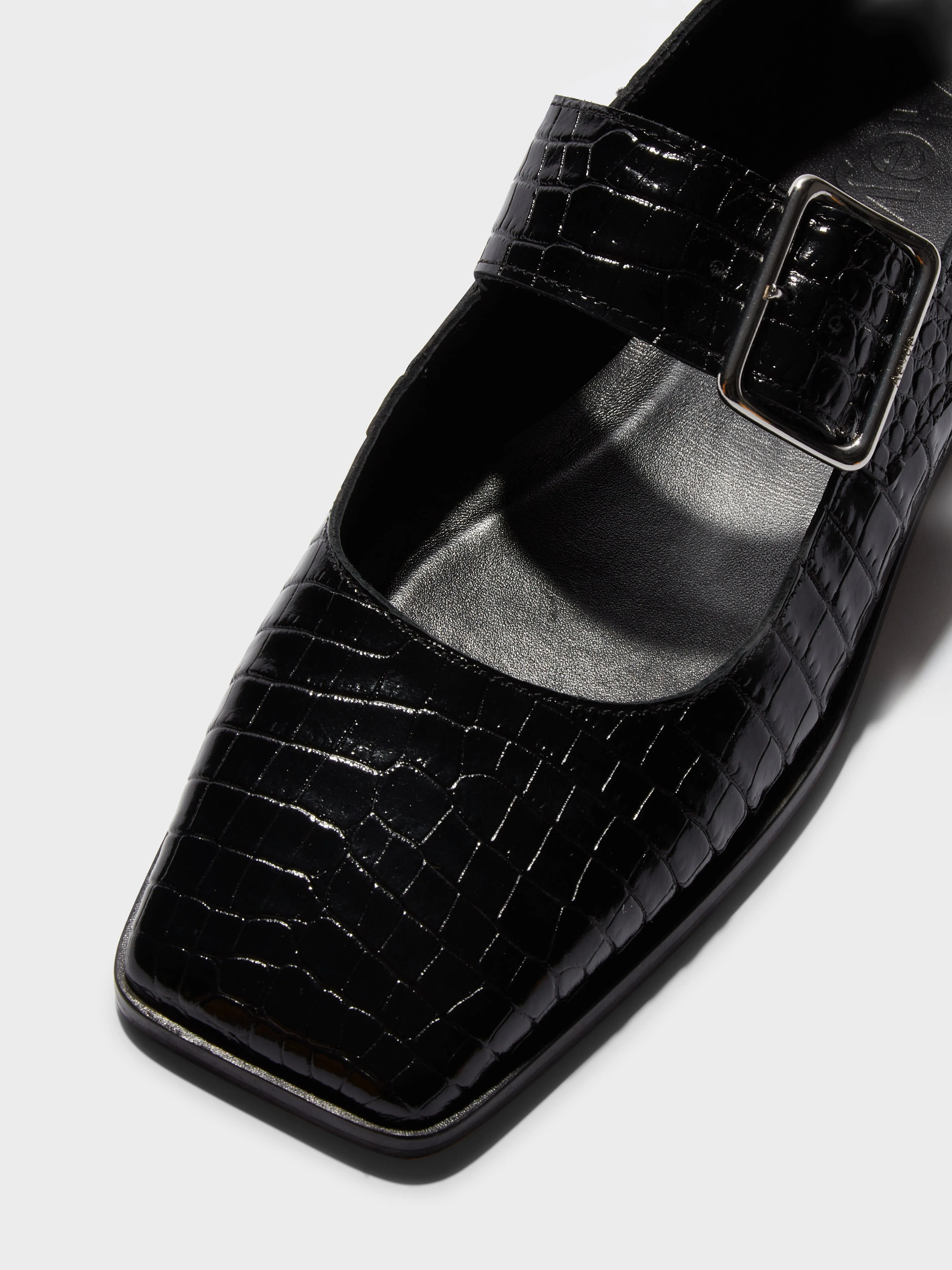 Sunny Leather Mary-Jane Flats sold by Aeyde product image thumbnail 3