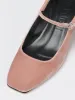 Aline Velvet Mary-Jane Pumps sold by Aeyde