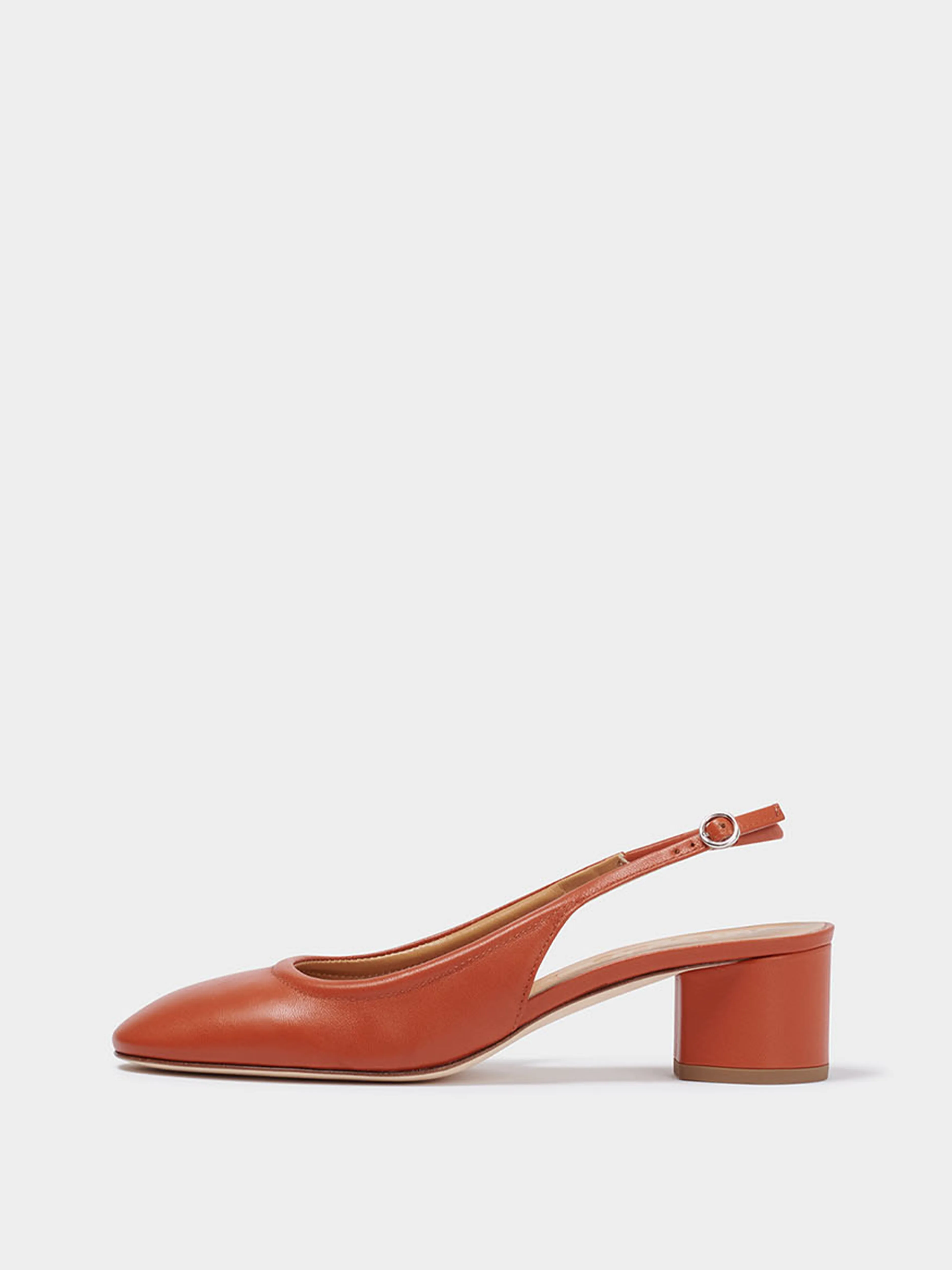Romy Leather Slingback Pumps sold by Aeyde