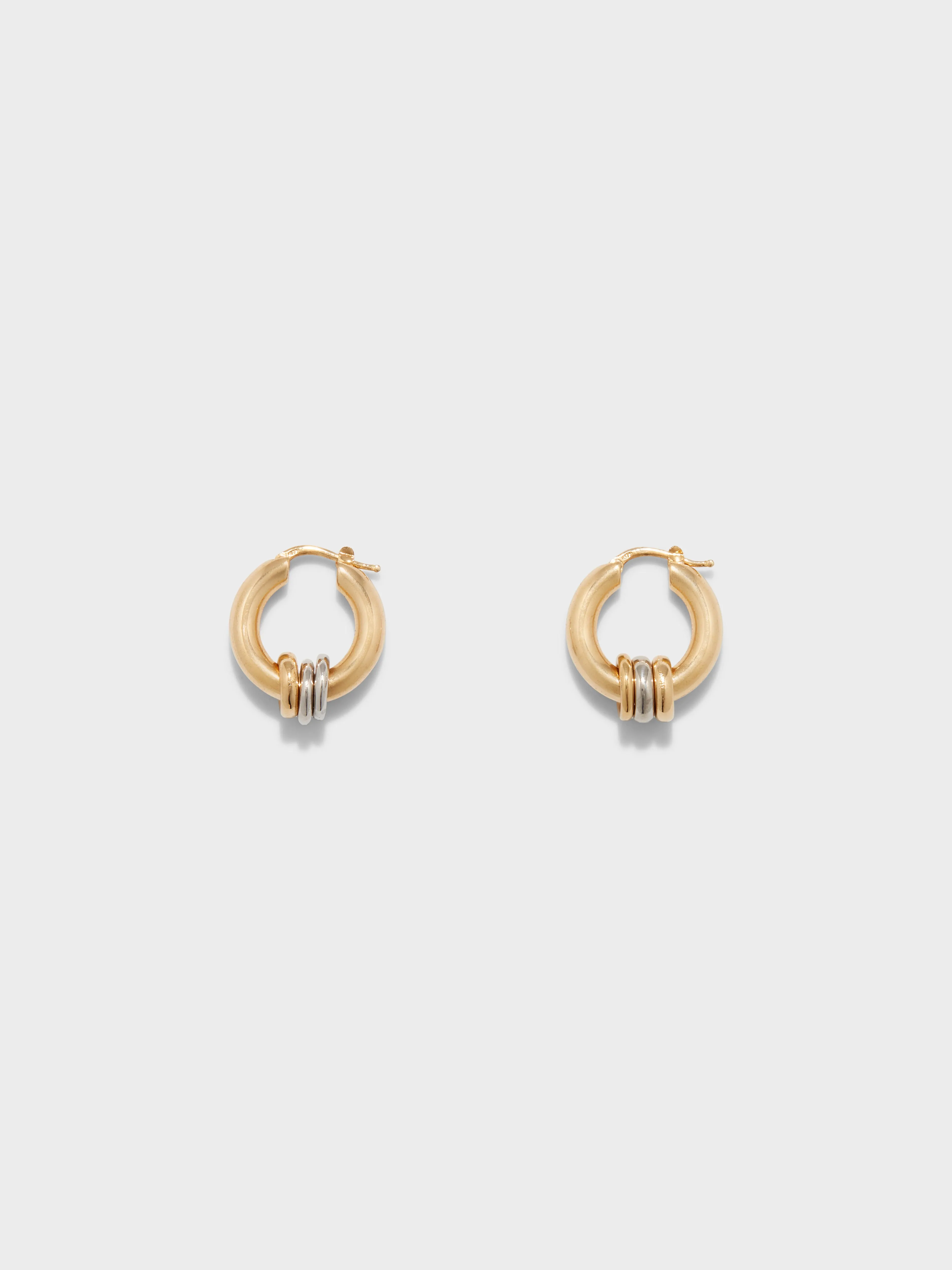 Lenny 18kt Gold-Plated Hoop Earrings sold by Aeyde product image thumbnail 2