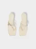 Giselle Leather Toe-Post Sandals sold by Aeyde