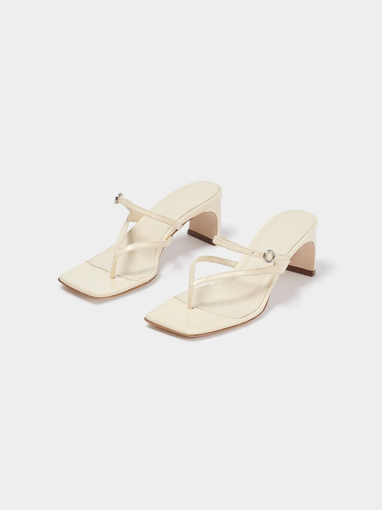 Giselle Leather Toe-Post Sandals sold by Aeyde product image thumbnail 2