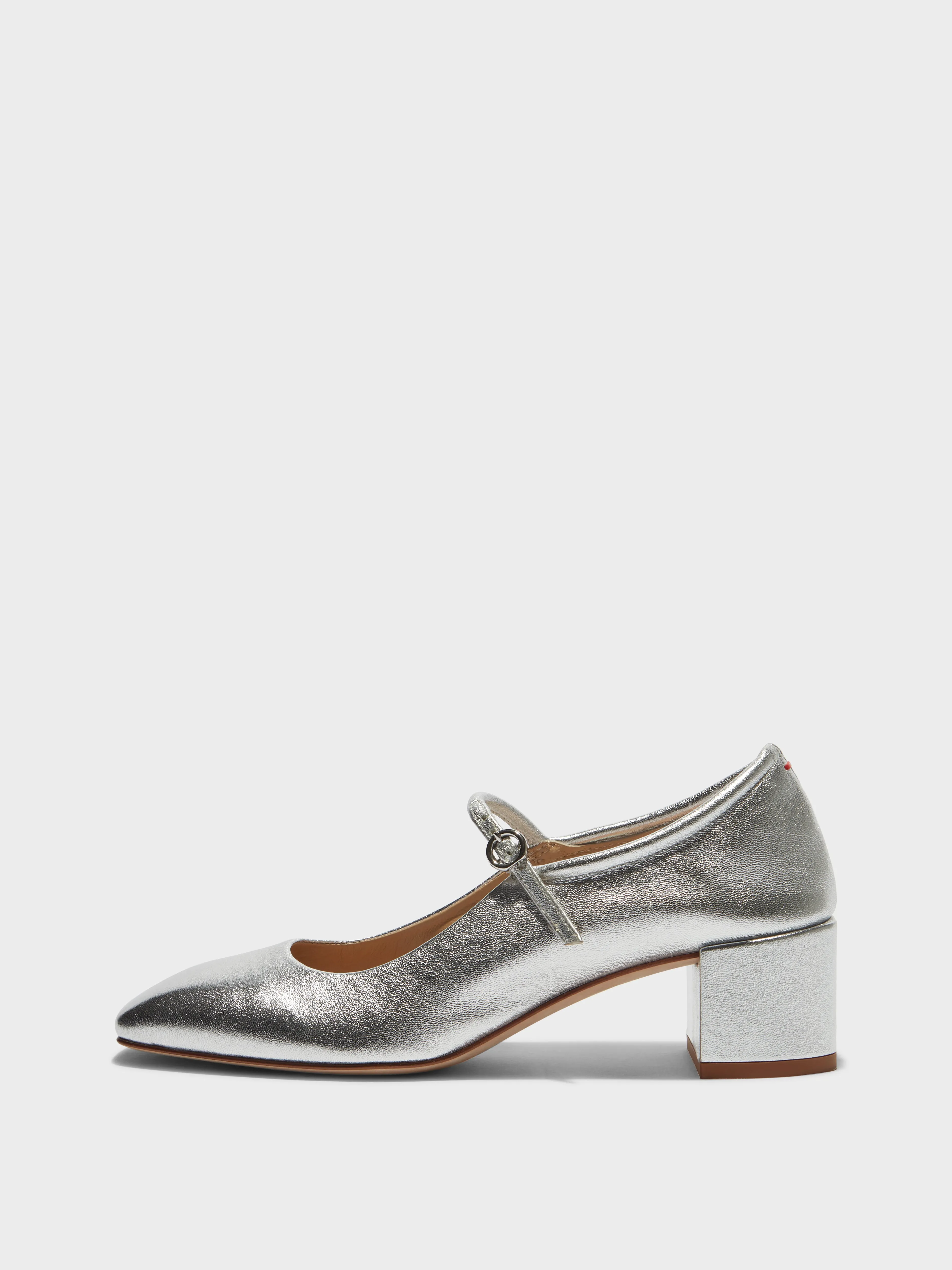 Aline Leather Mary-Jane Pumps sold by Aeyde