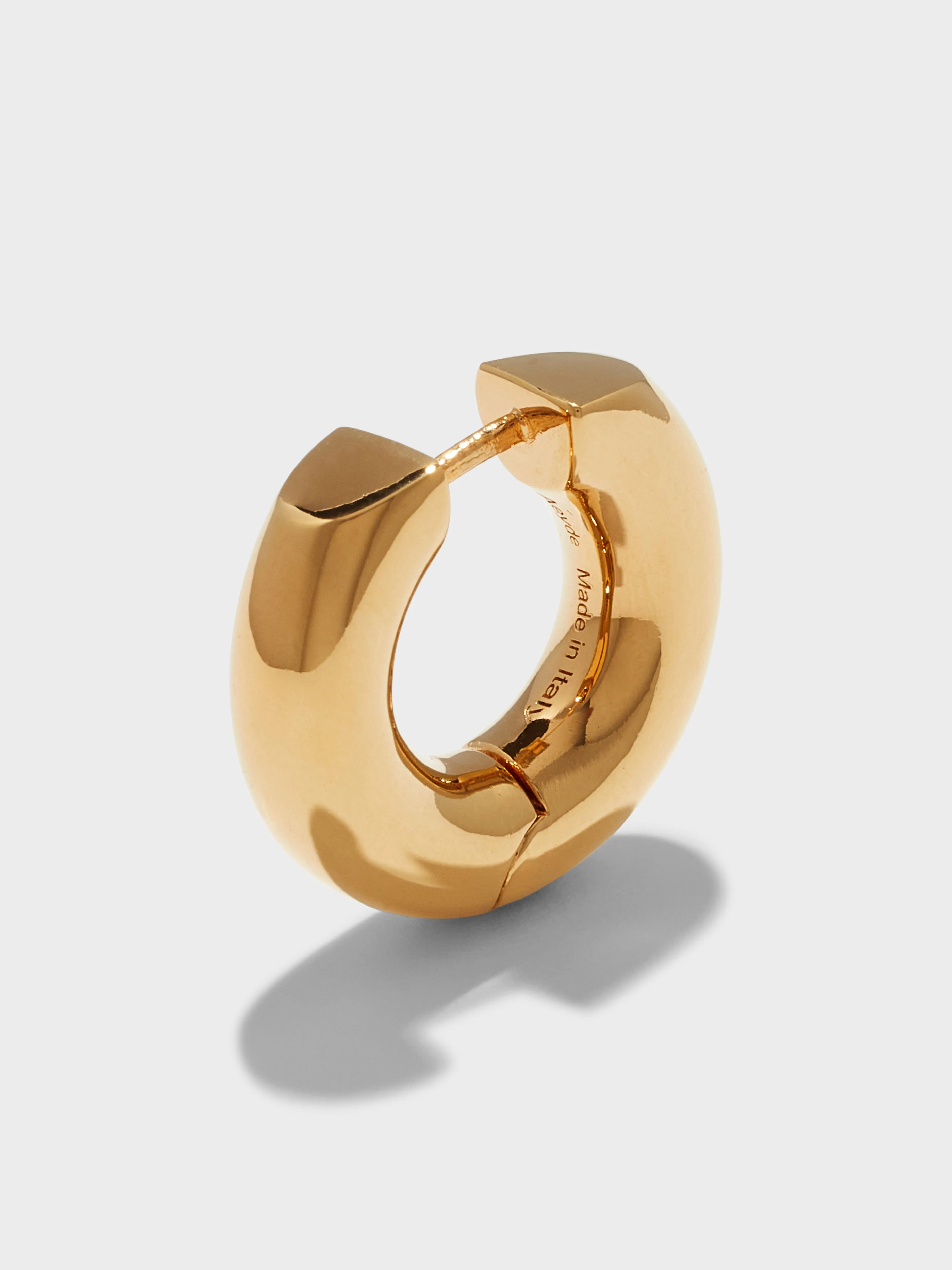 Alaya Medium 18kt Gold-Plated Hoop Earrings sold by Aeyde product image thumbnail 3