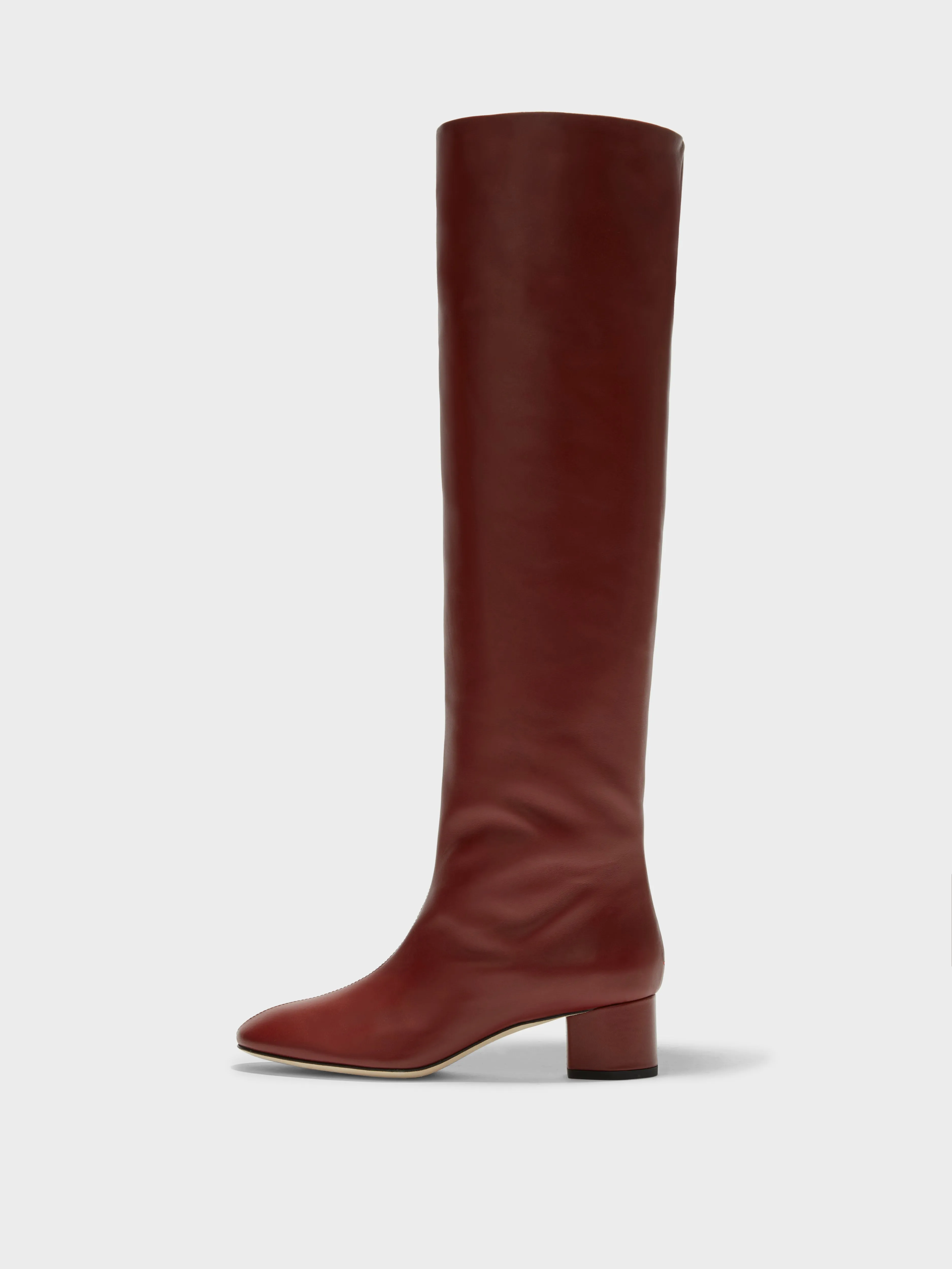 Willa Leather Over-Knee Boots sold by Aeyde