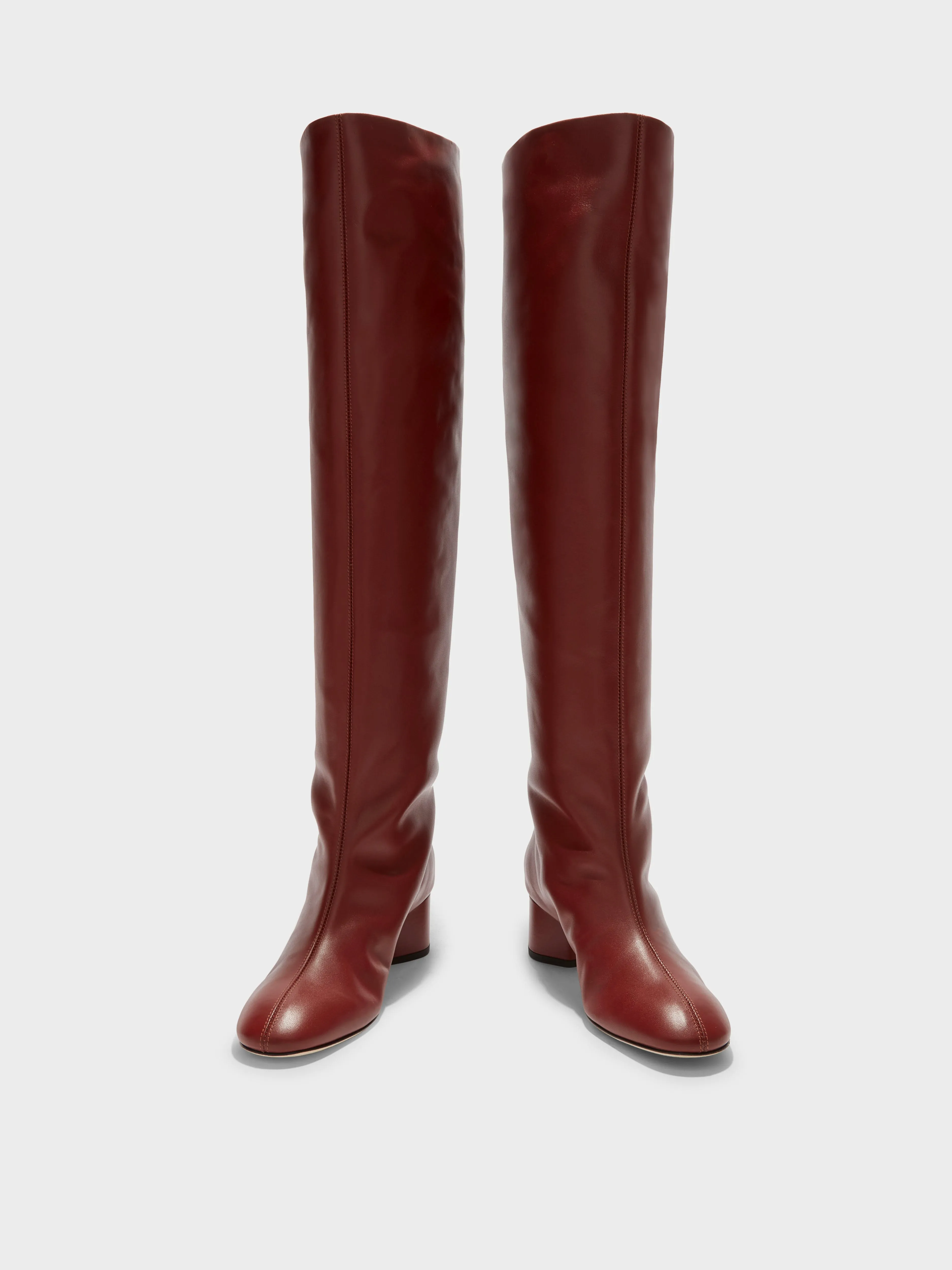 Willa Leather Over-Knee Boots sold by Aeyde product image thumbnail 5