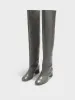 Willa Leather Over-Knee Boots sold by Aeyde