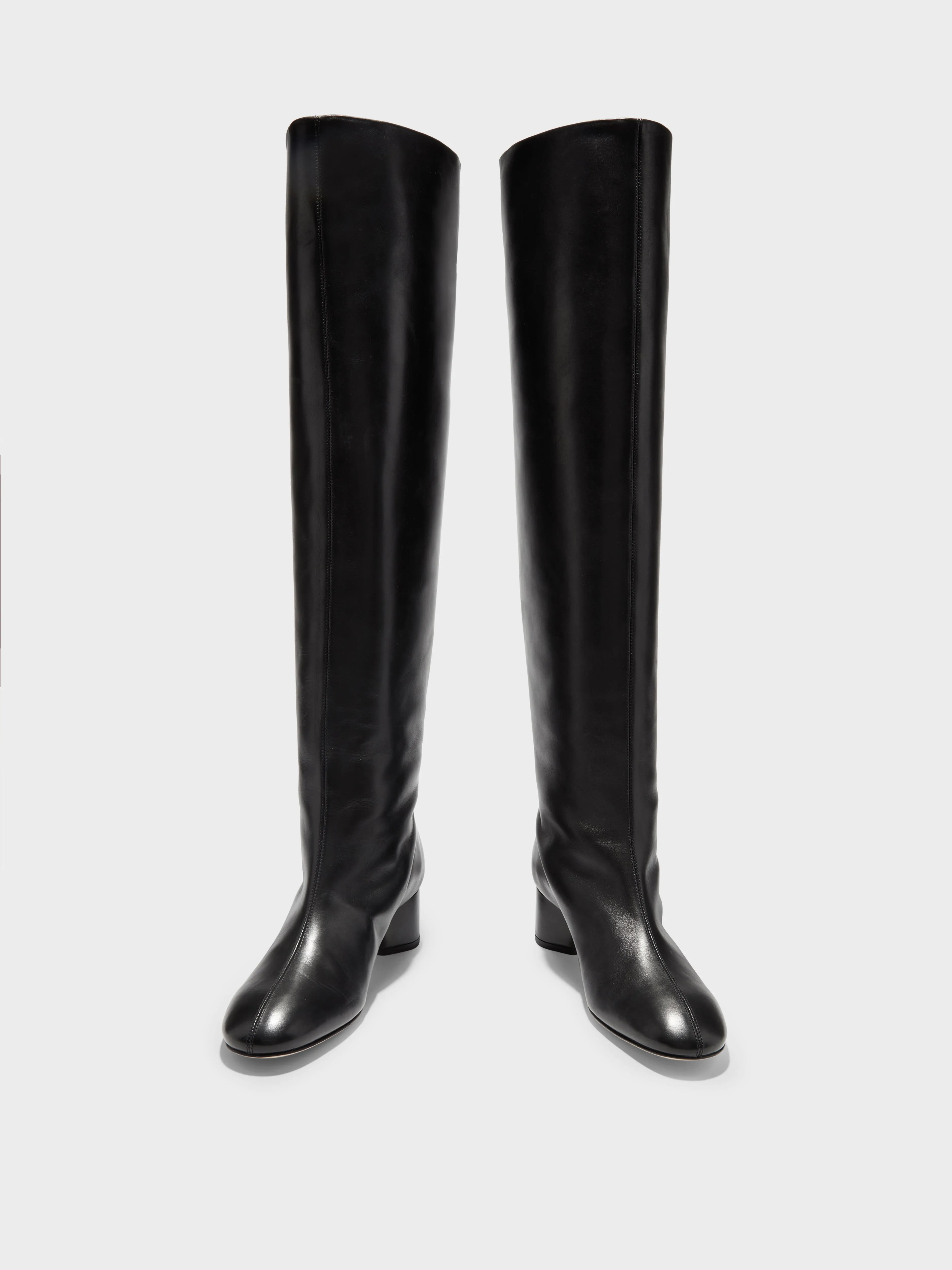 Willa Leather Over-Knee Boots sold by Aeyde product image thumbnail 5
