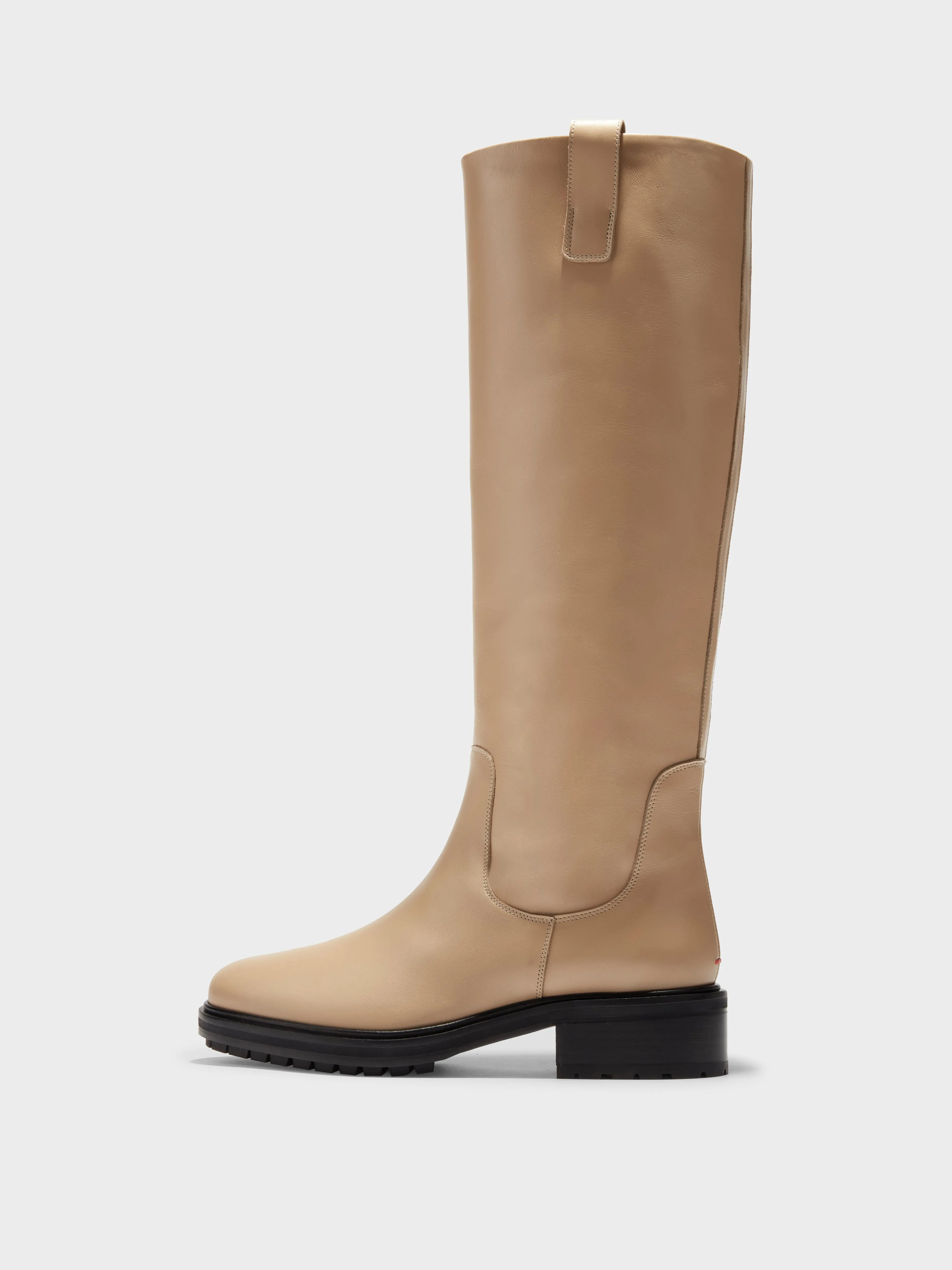 Henry Leather Knee-High Boots sold by Aeyde