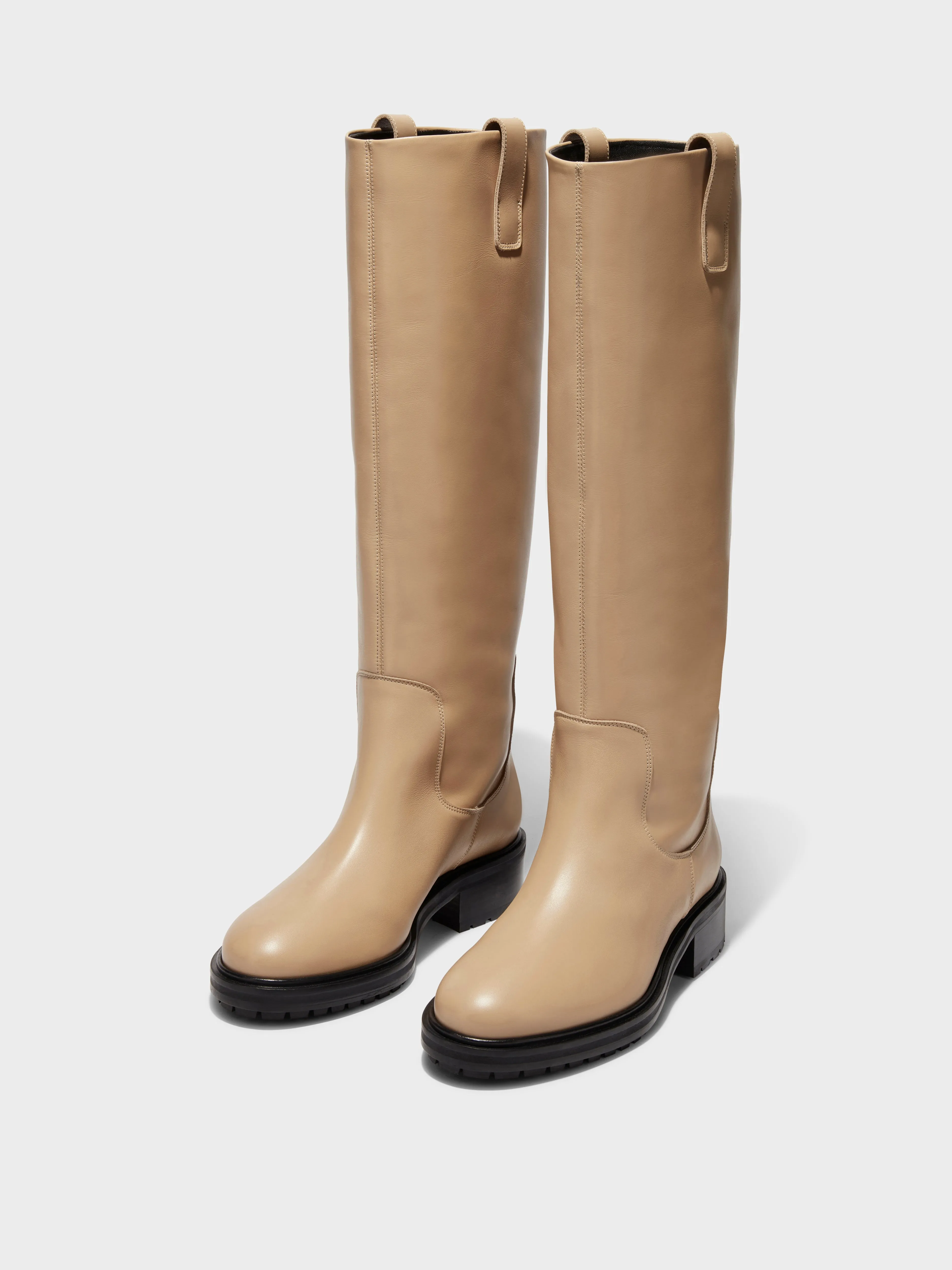 Henry Leather Knee-High Boots sold by Aeyde product image thumbnail 2