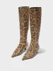 Zazie Leather Knee-High Boots sold by Aeyde