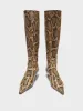 Zazie Leather Knee-High Boots sold by Aeyde