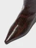 Zazie Leather Knee-High Boots sold by Aeyde