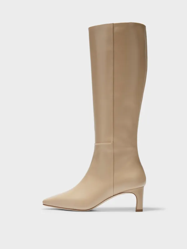 Torin Leather Knee-High Boots sold by Aeyde