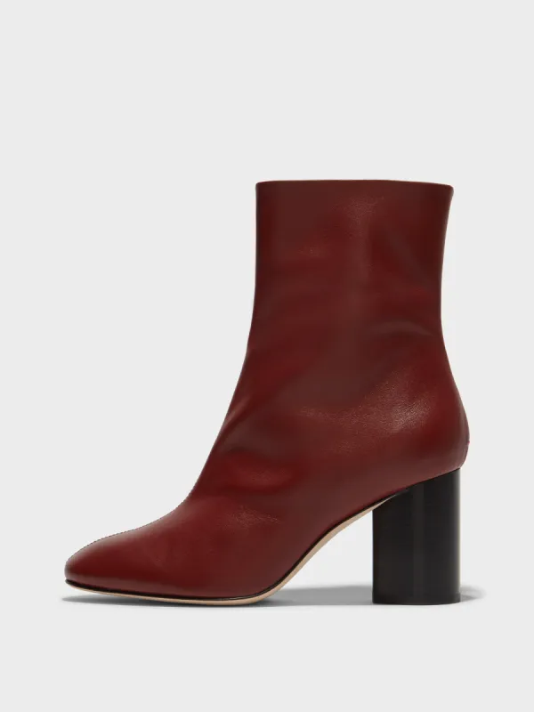 Alena Leather Ankle Boots sold by Aeyde